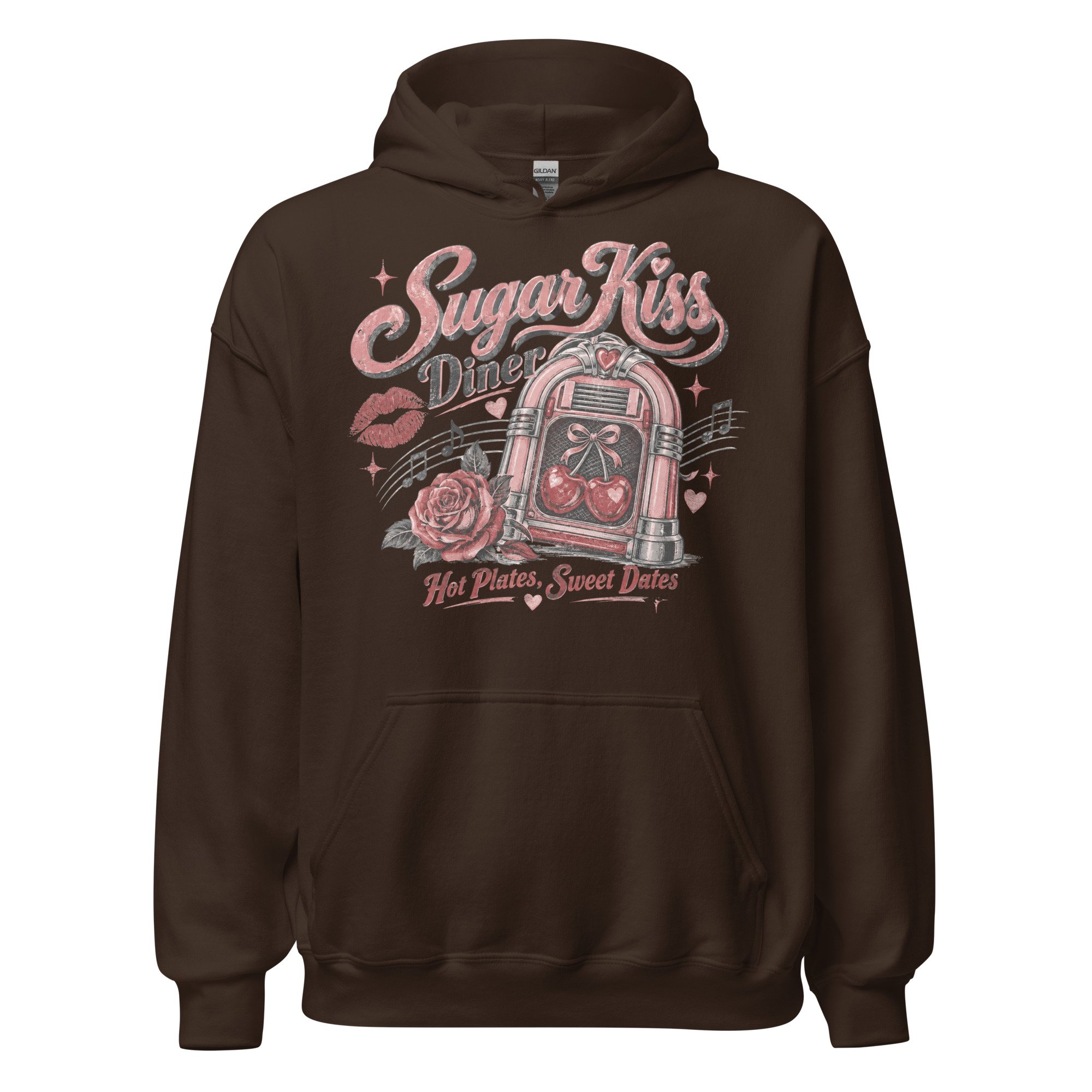 Rose and cherry hoodie