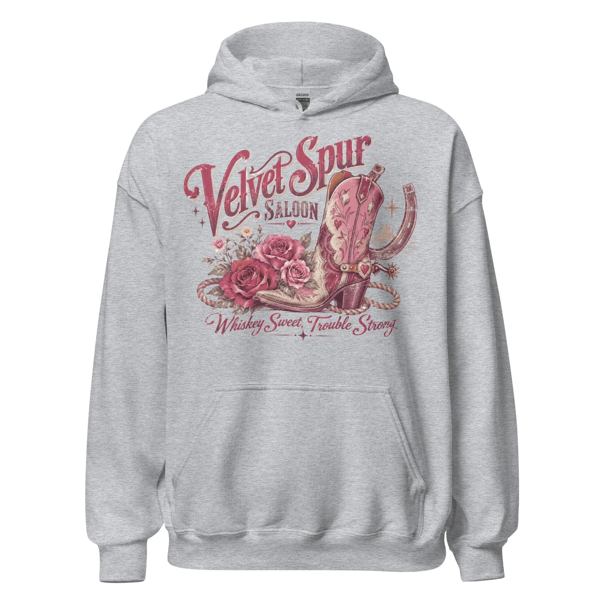 cowboy boot hoodie