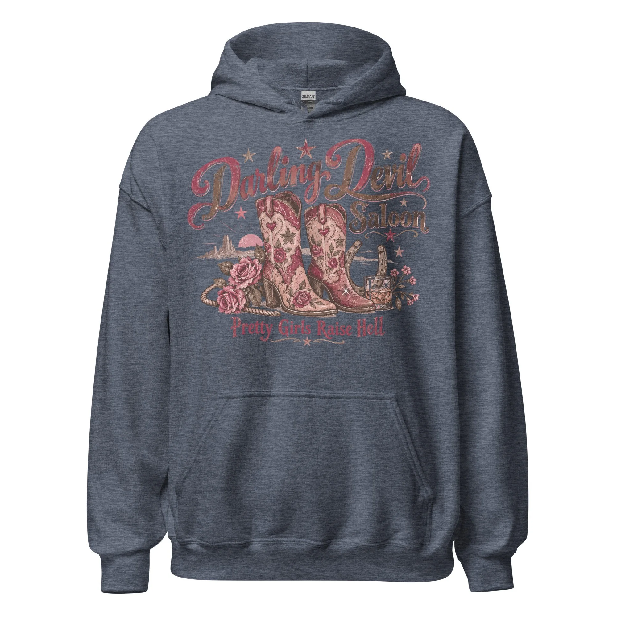 Western saloon sweatshirt
