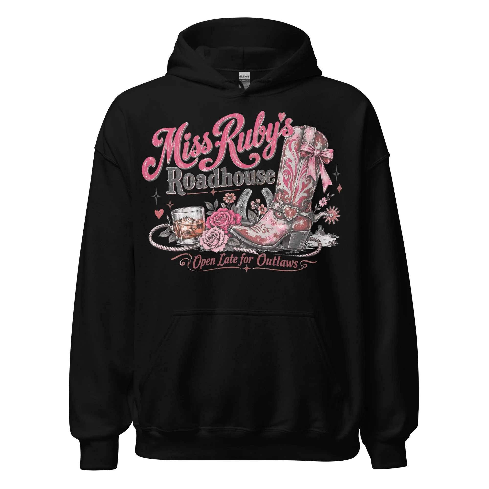 Vintage western hoodie