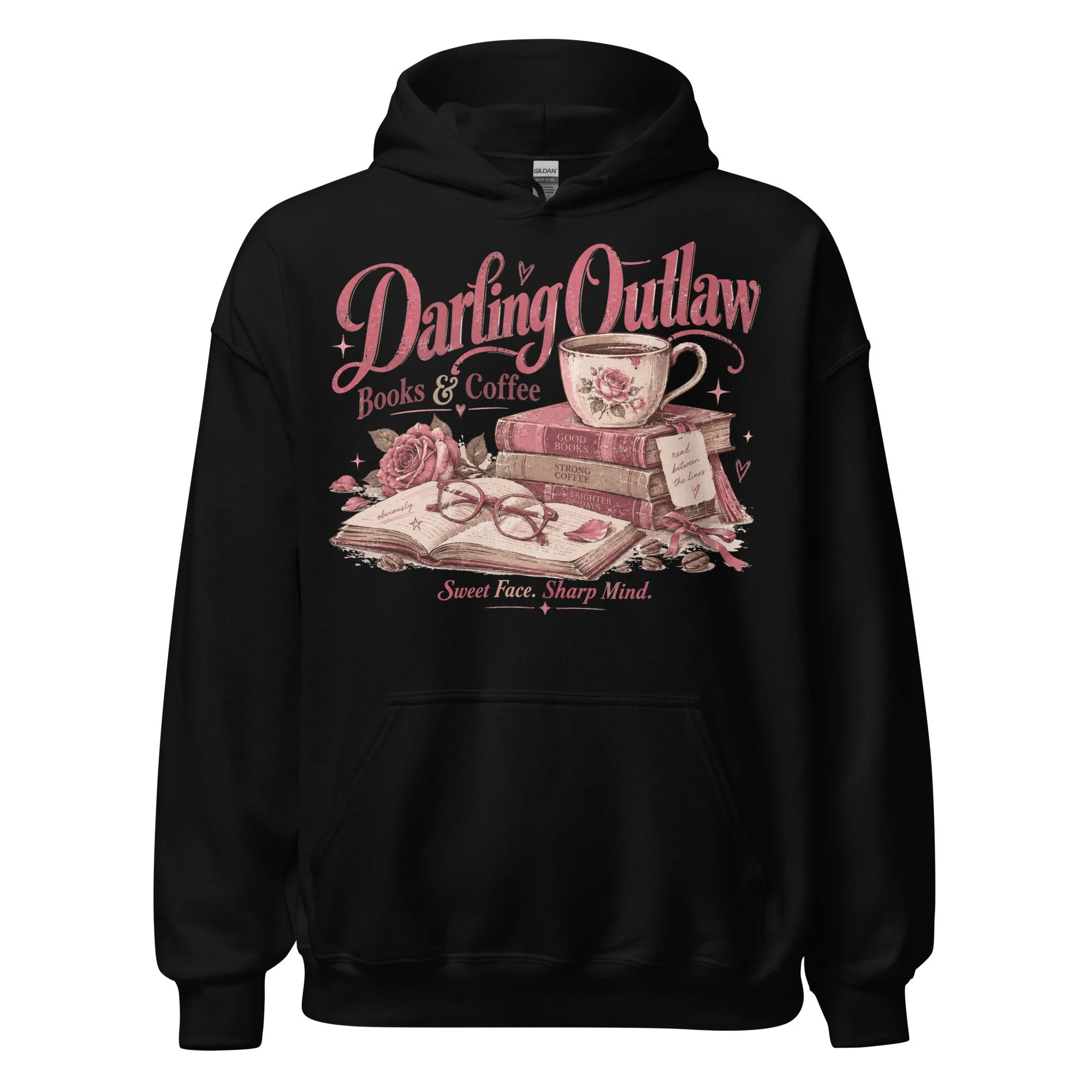 casual bookstore outfit hoodie