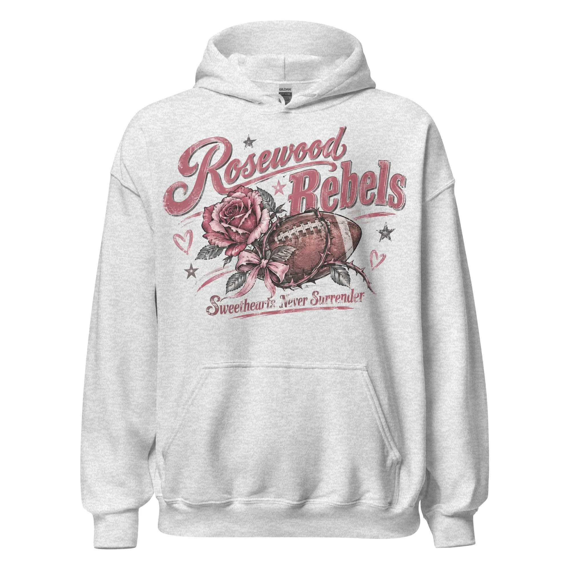 Women’s football graphic hoodie