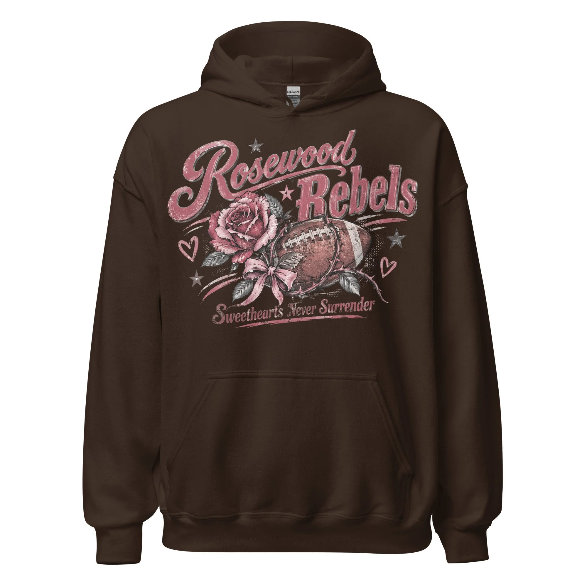Football fan pullover hoodie