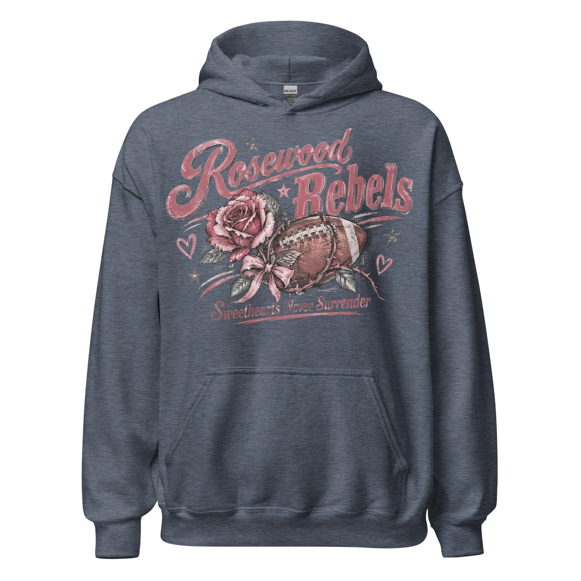 Feminine sports sweatshirt