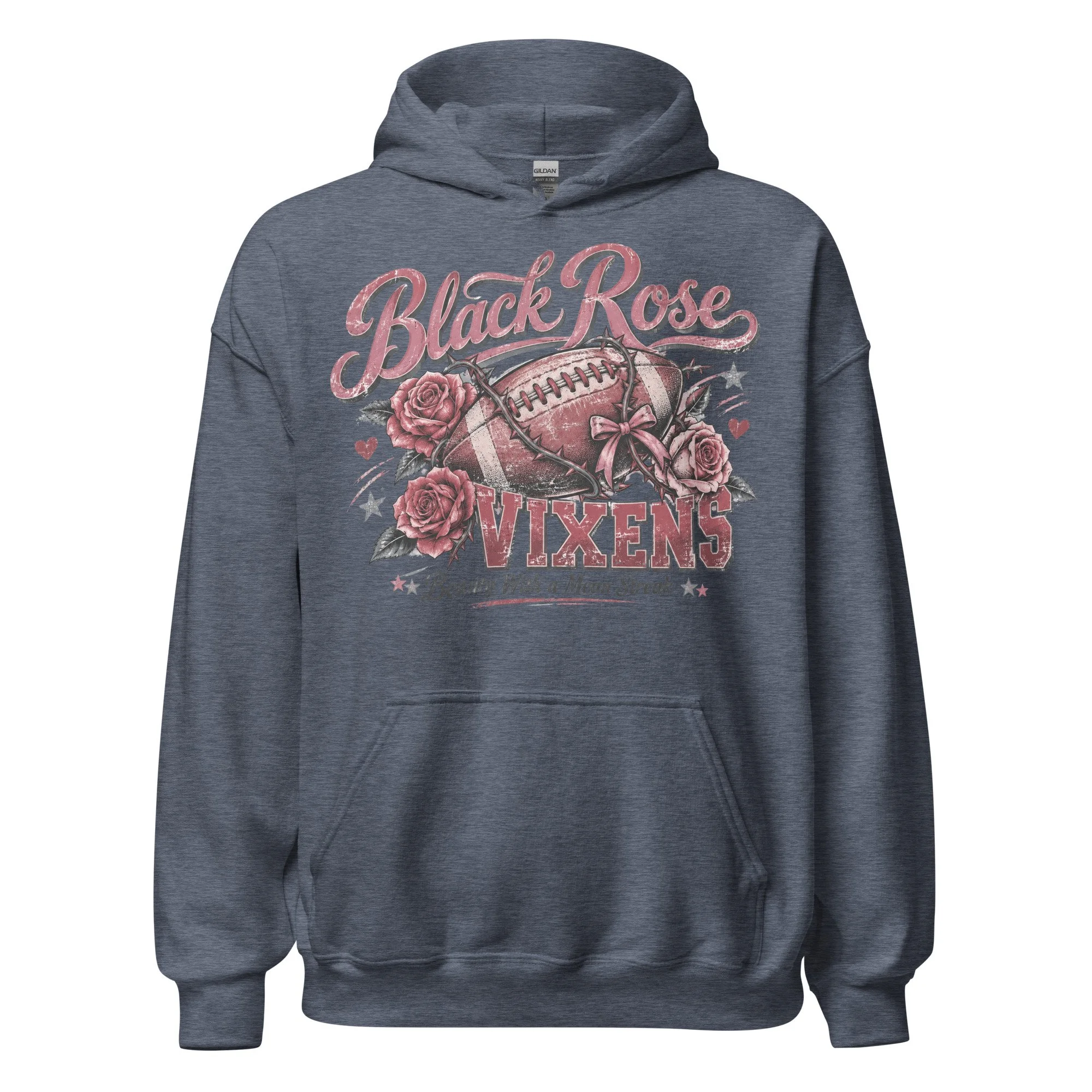 Rose graphic hoodie
