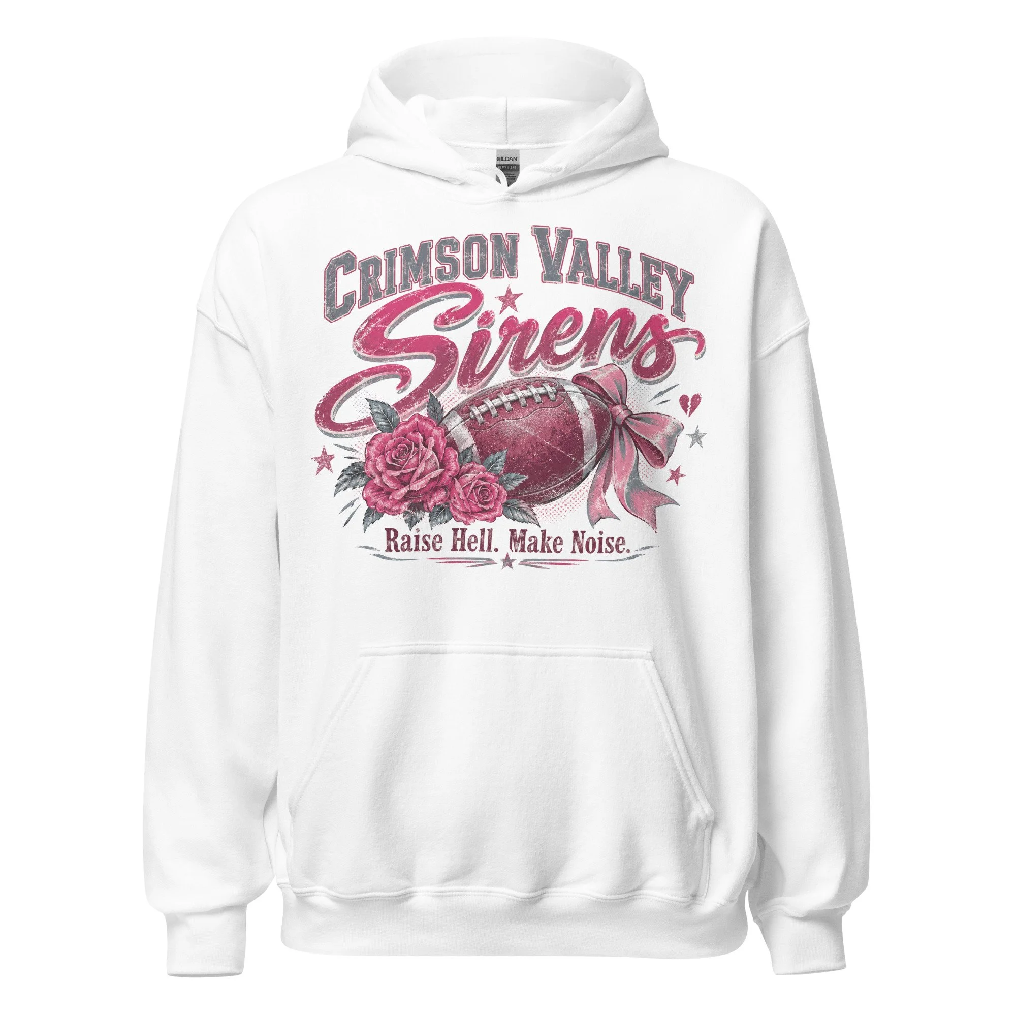 Women's football hoodie