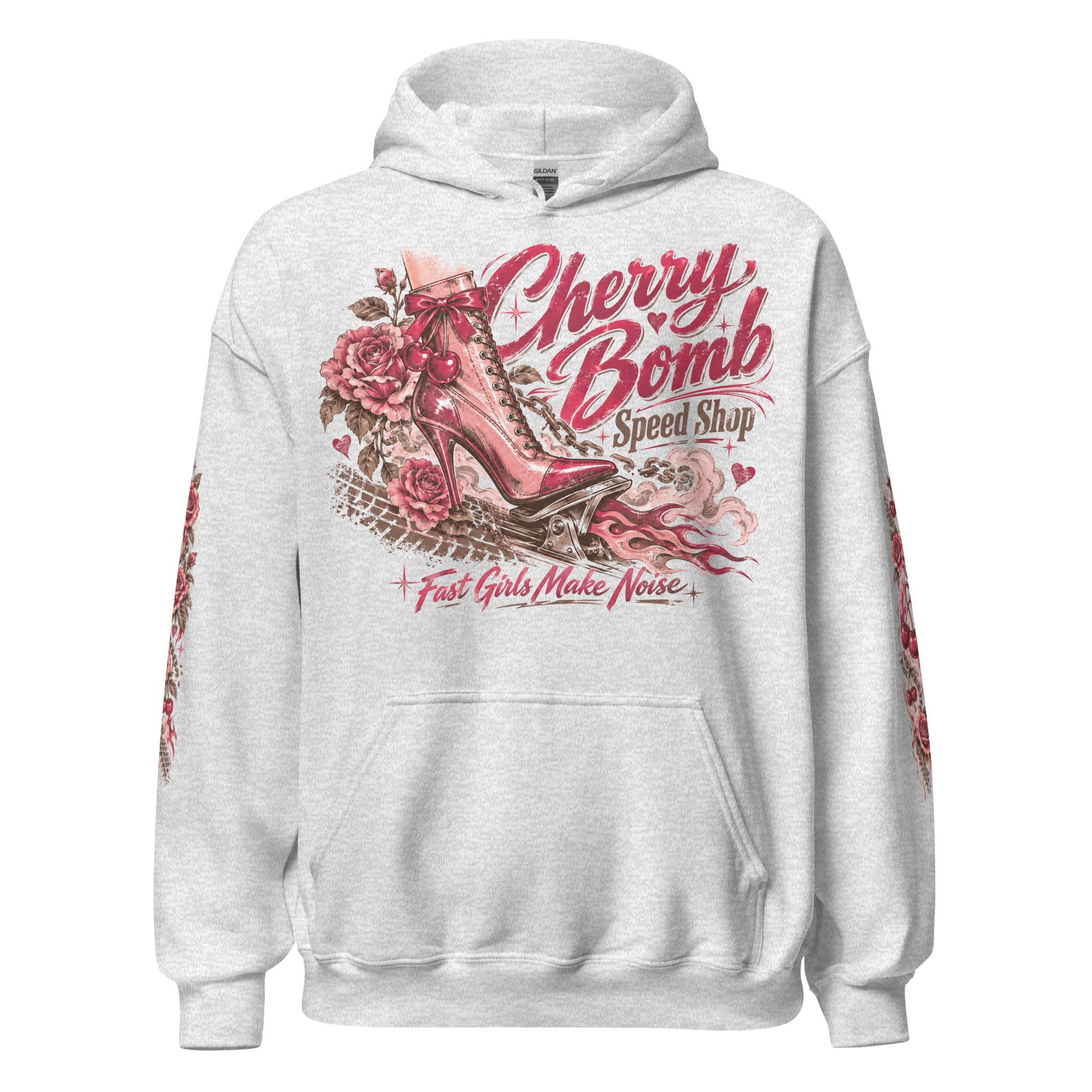 Retro pinup inspired hoodie