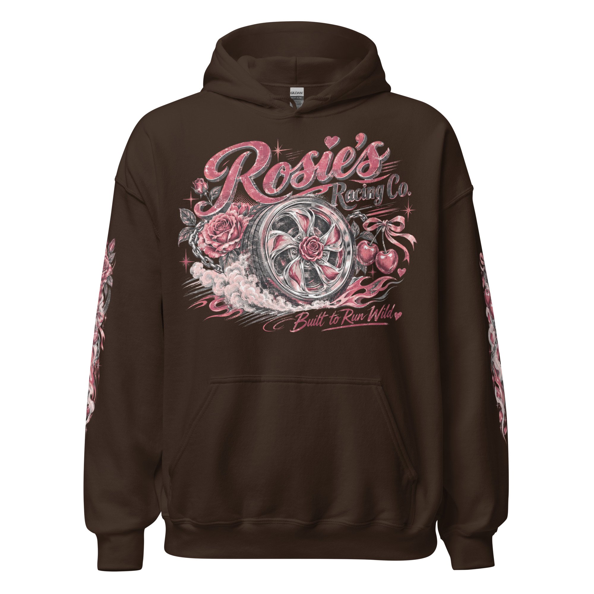 Women's streetwear car hoodie