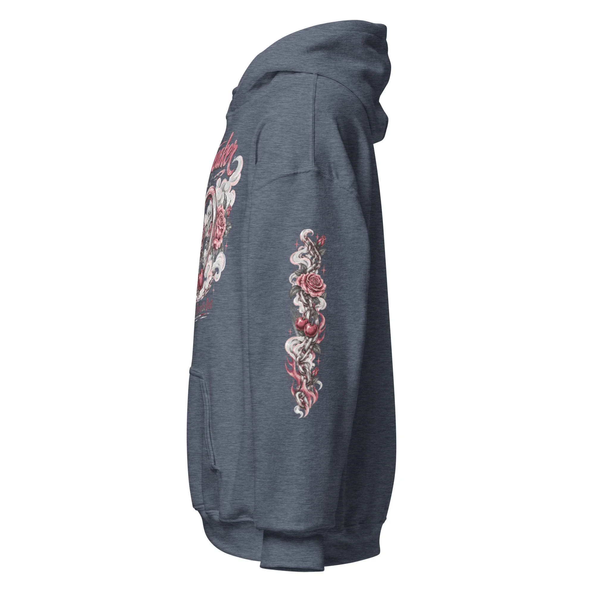 Retro car racing pullover hoodie