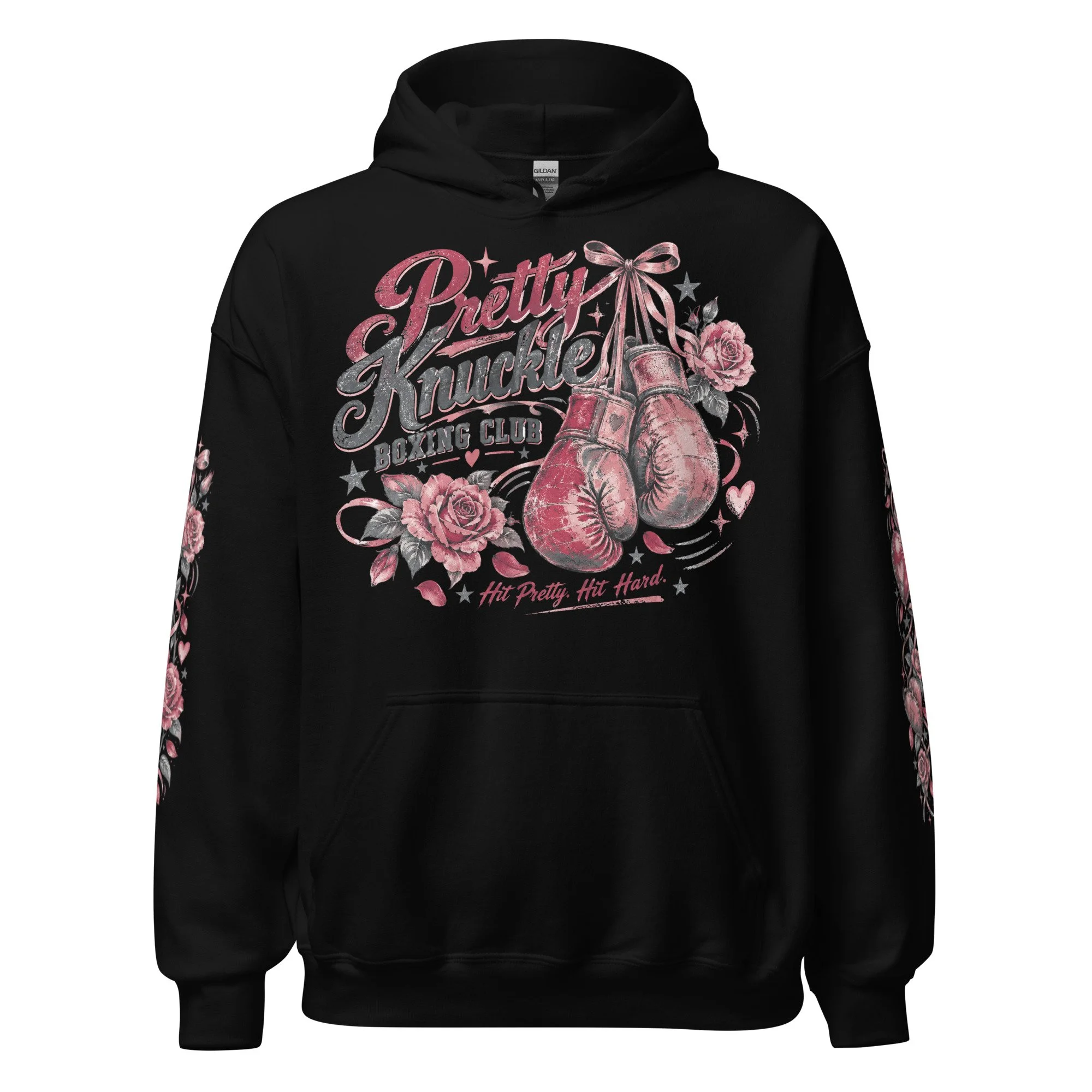 Womens boxing streetwear hoodie