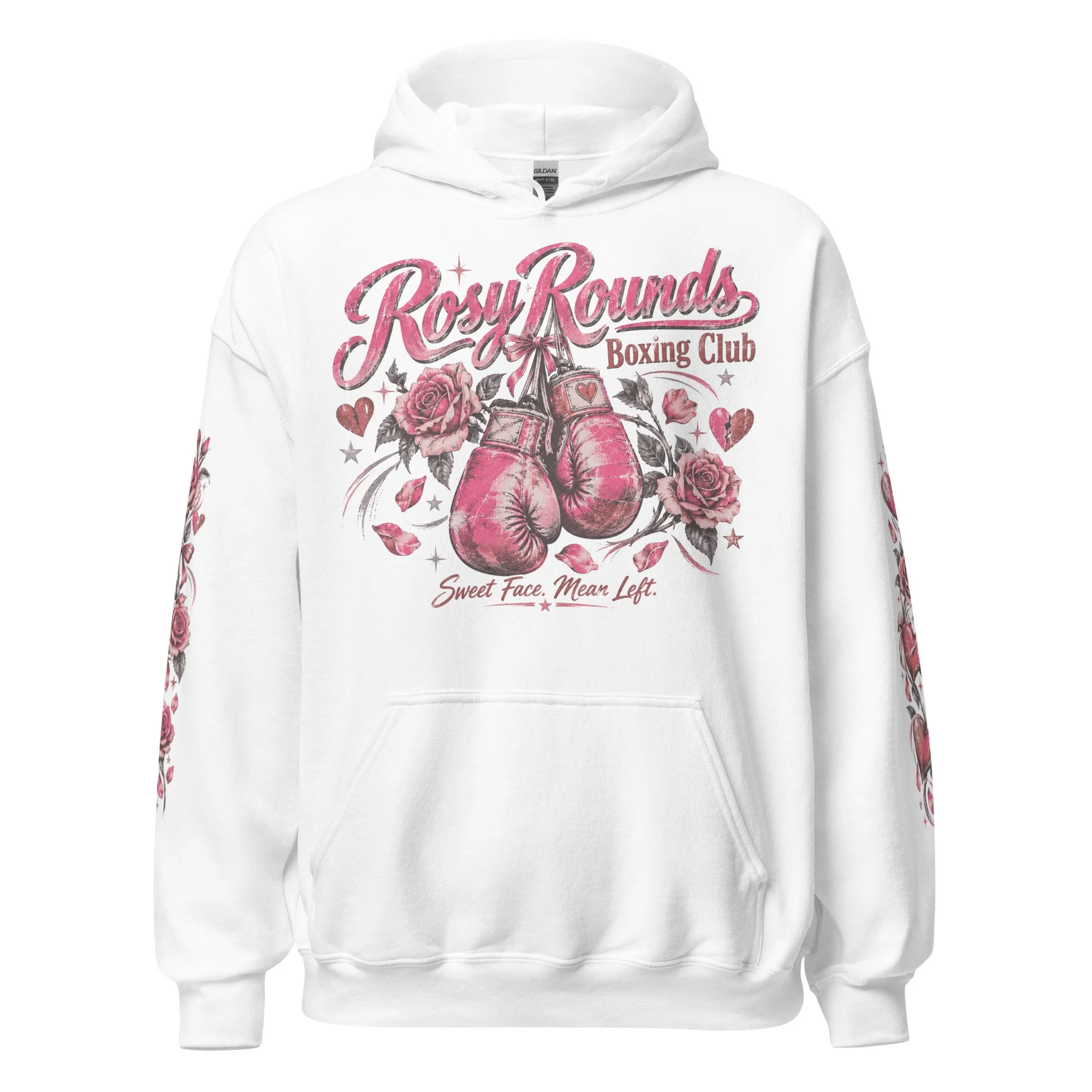 Boxing club pullover hoodie