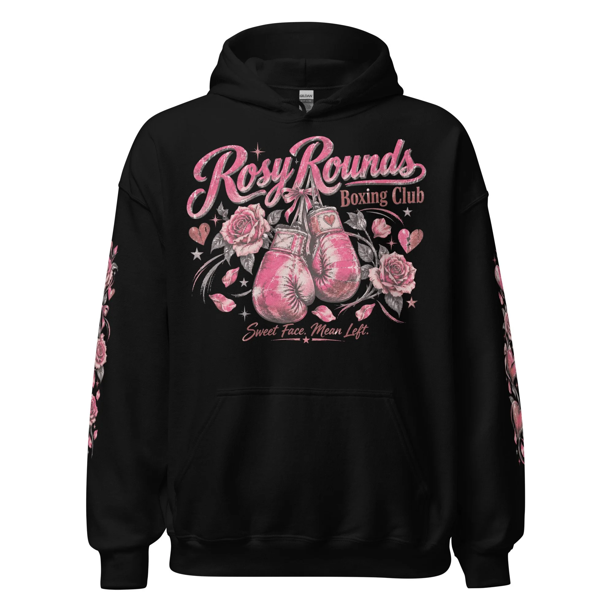 Roșie Rounds Boxing Club Hoodie