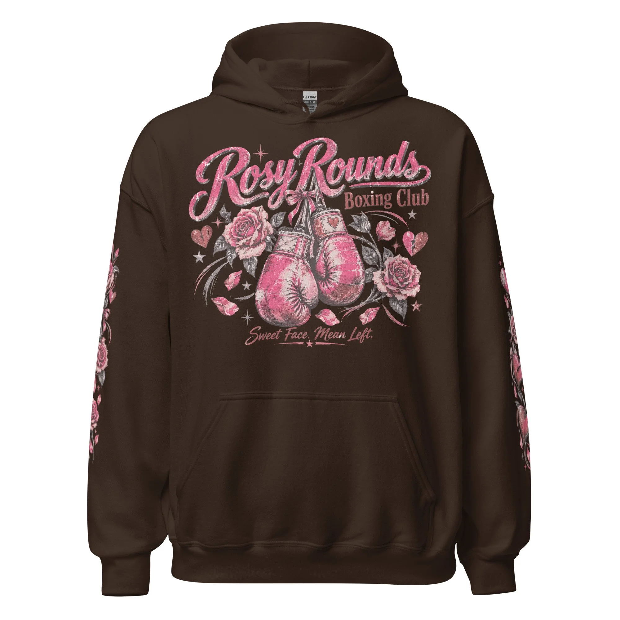 Roșie Rounds Boxing Club Hoodie
