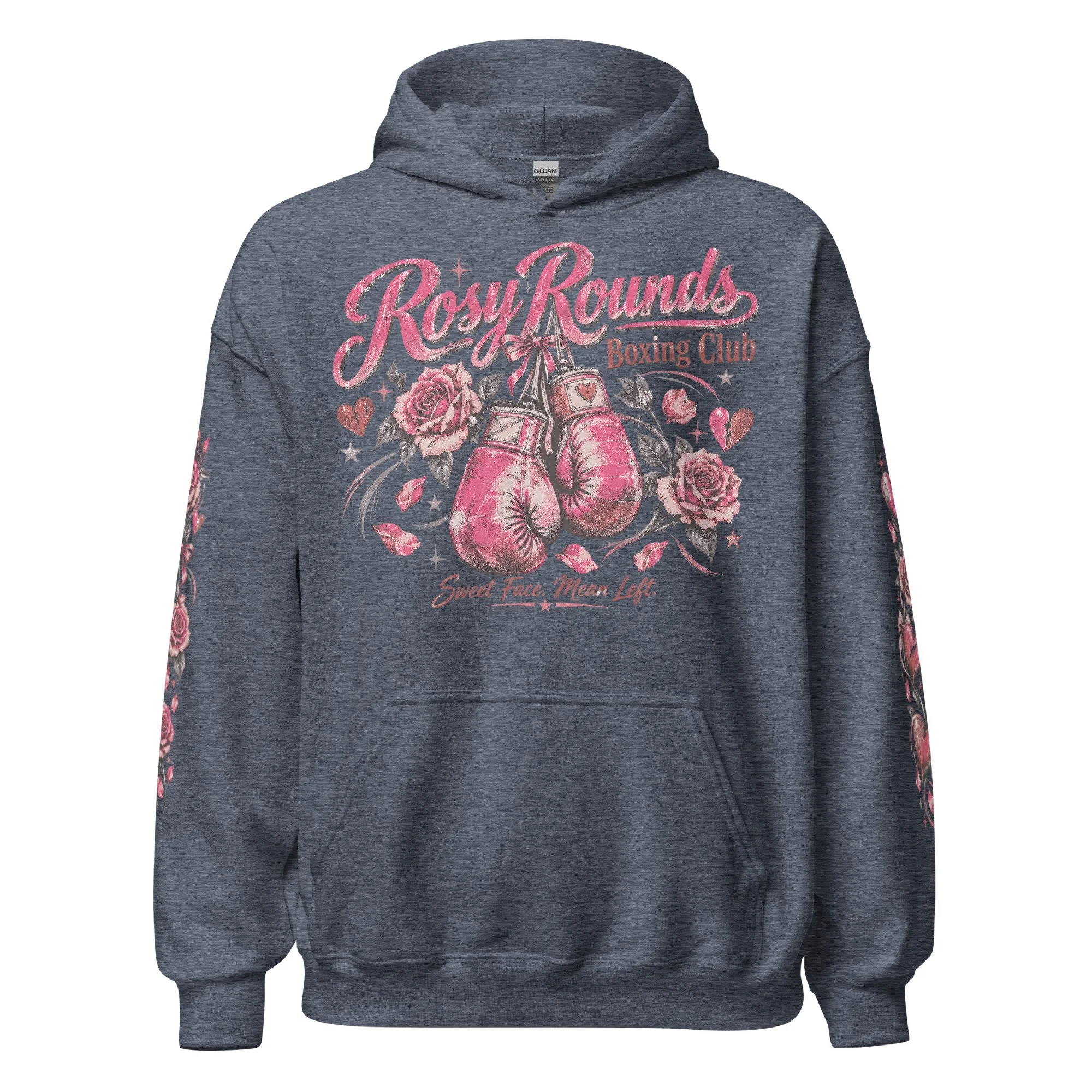 Roșie Rounds Boxing Club Hoodie