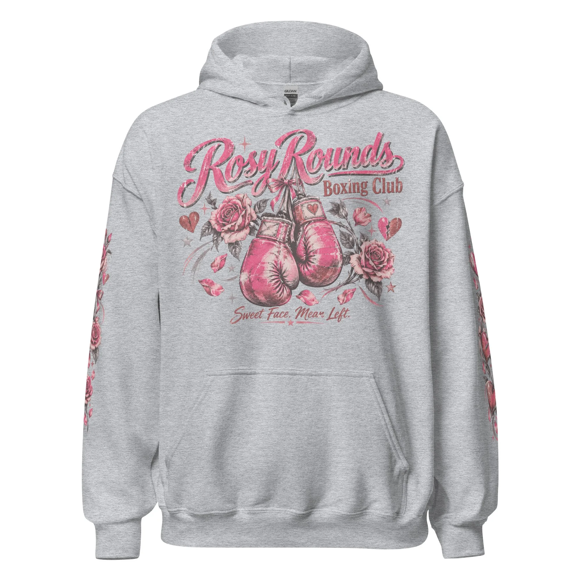 Roșie Rounds Boxing Club Hoodie