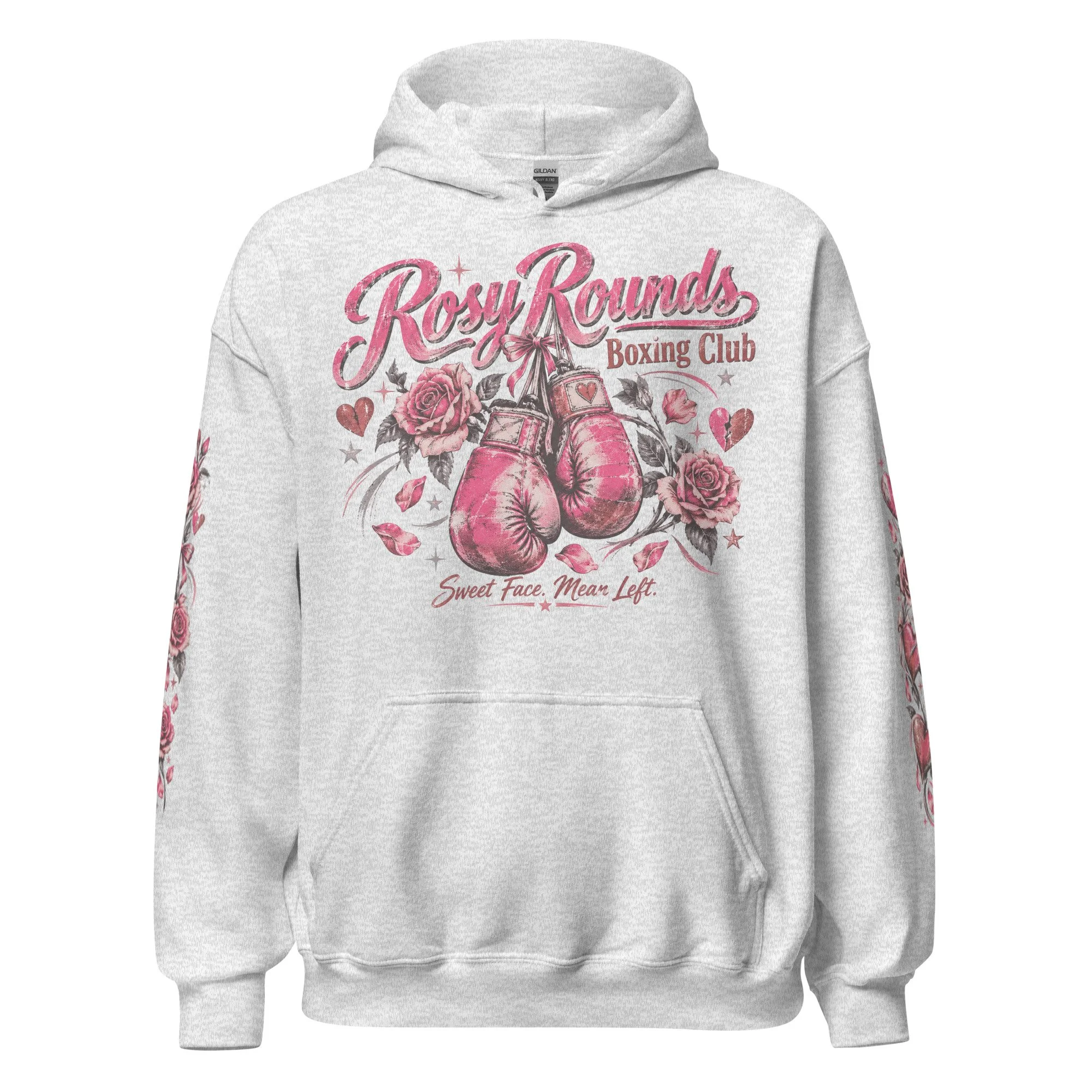 Roșie Rounds Boxing Club Hoodie