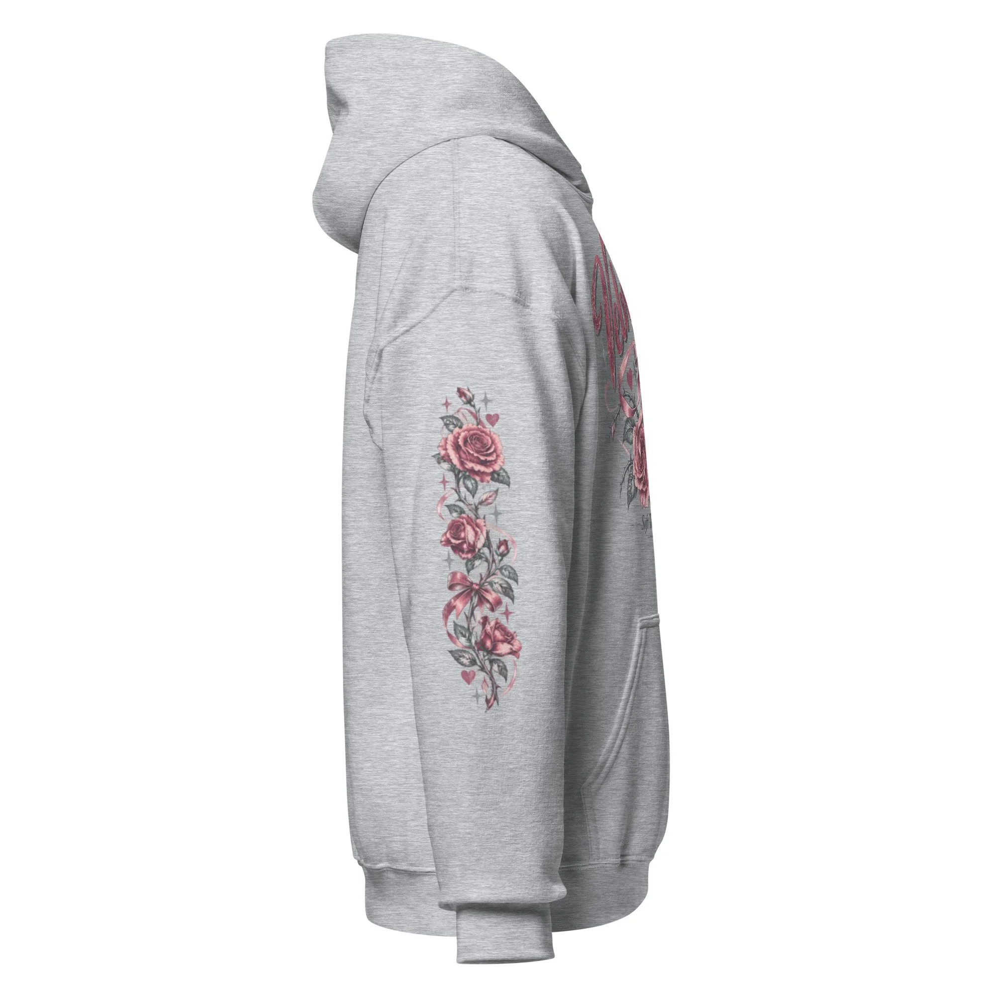 Boxing glove floral sweatshirt
