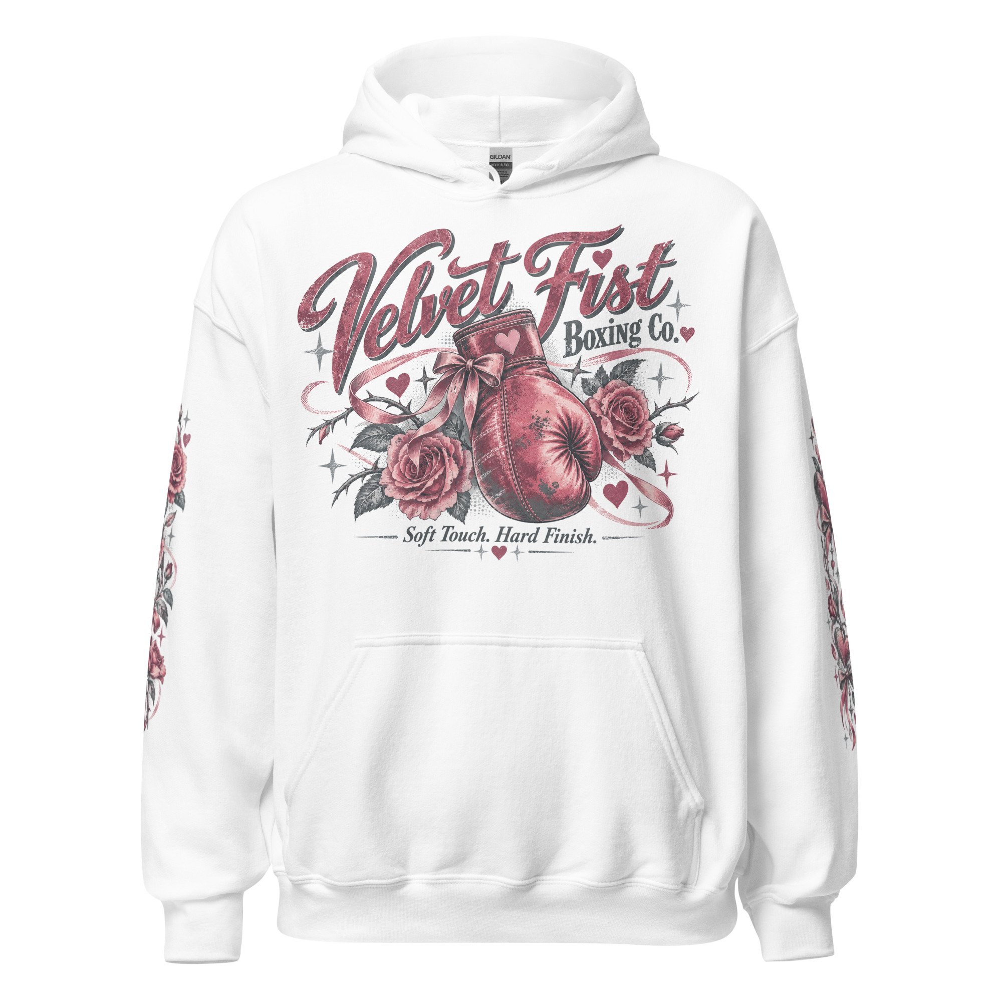 Womens gray graphic pullover