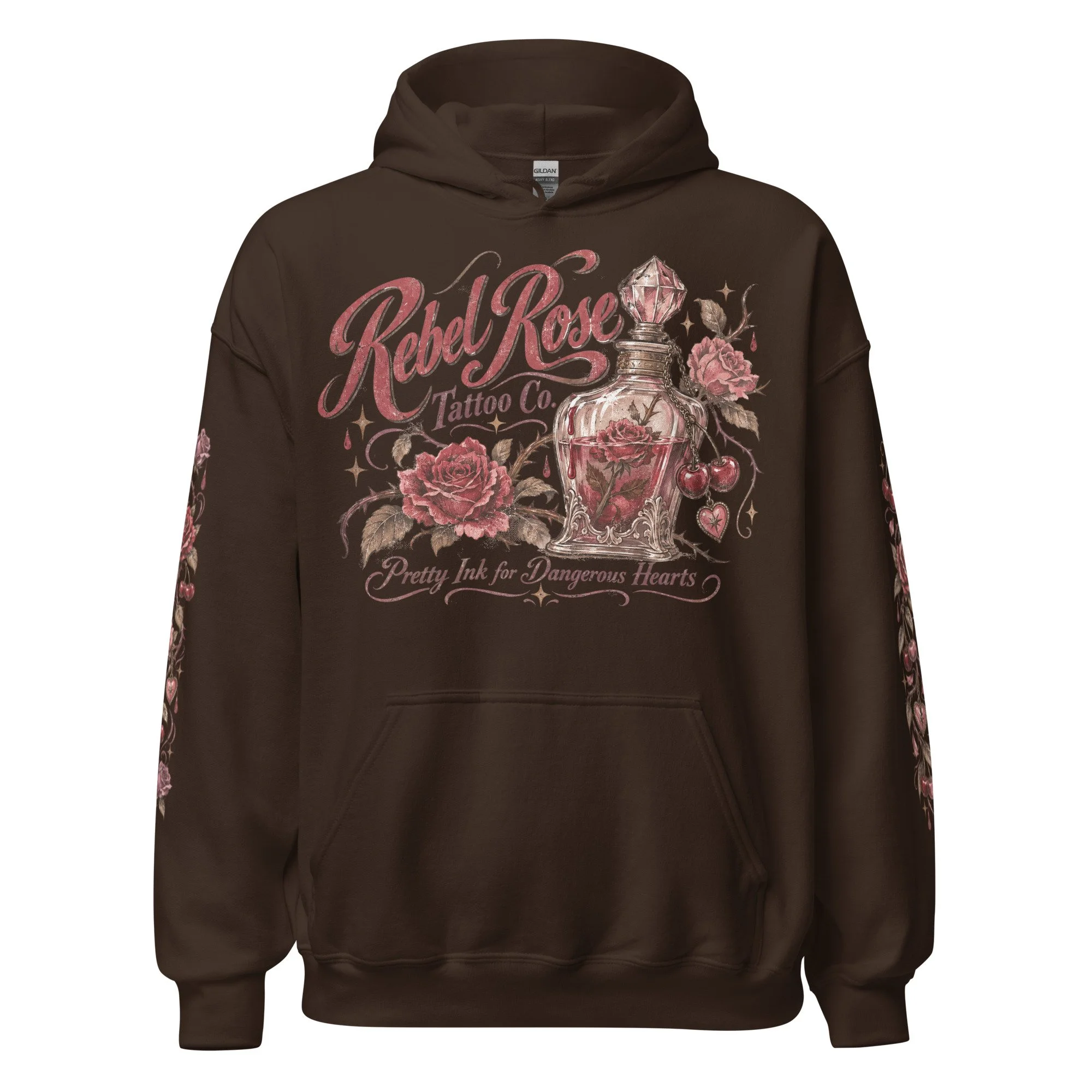 Rebel Rose Tattoo Co. Hoodie