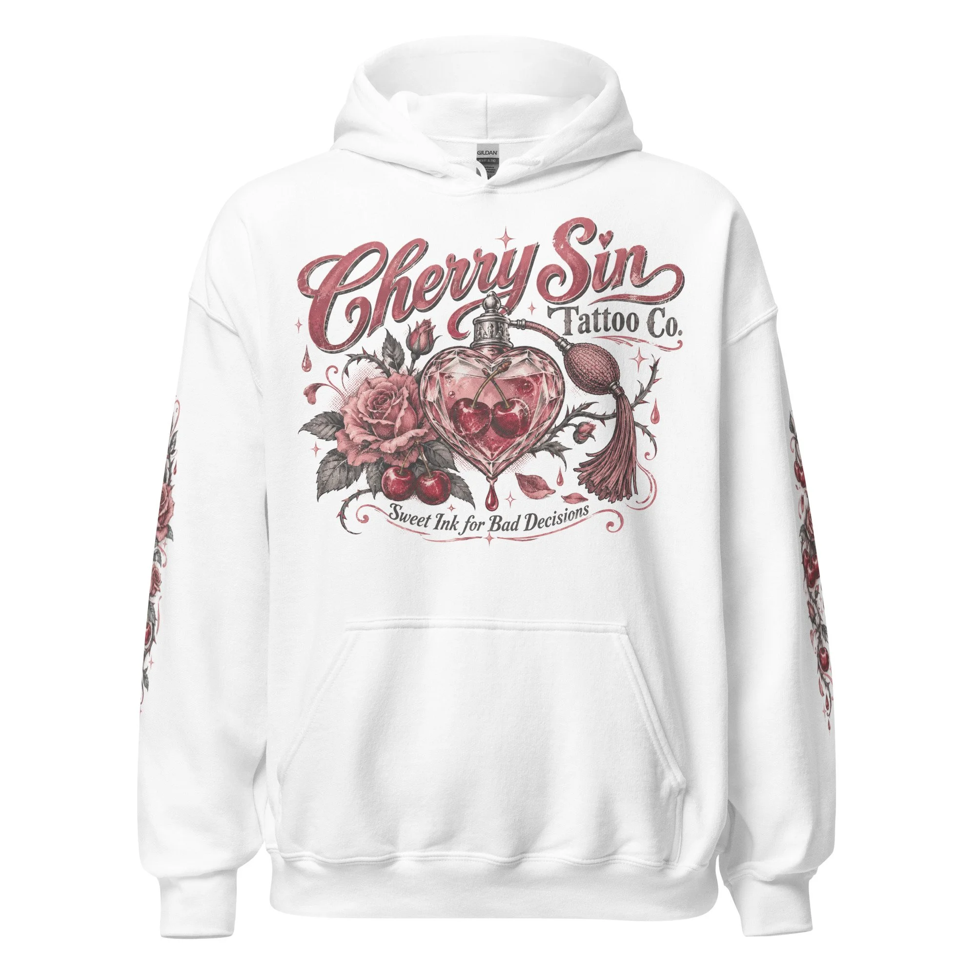 Womens rose graphic sweatshirt