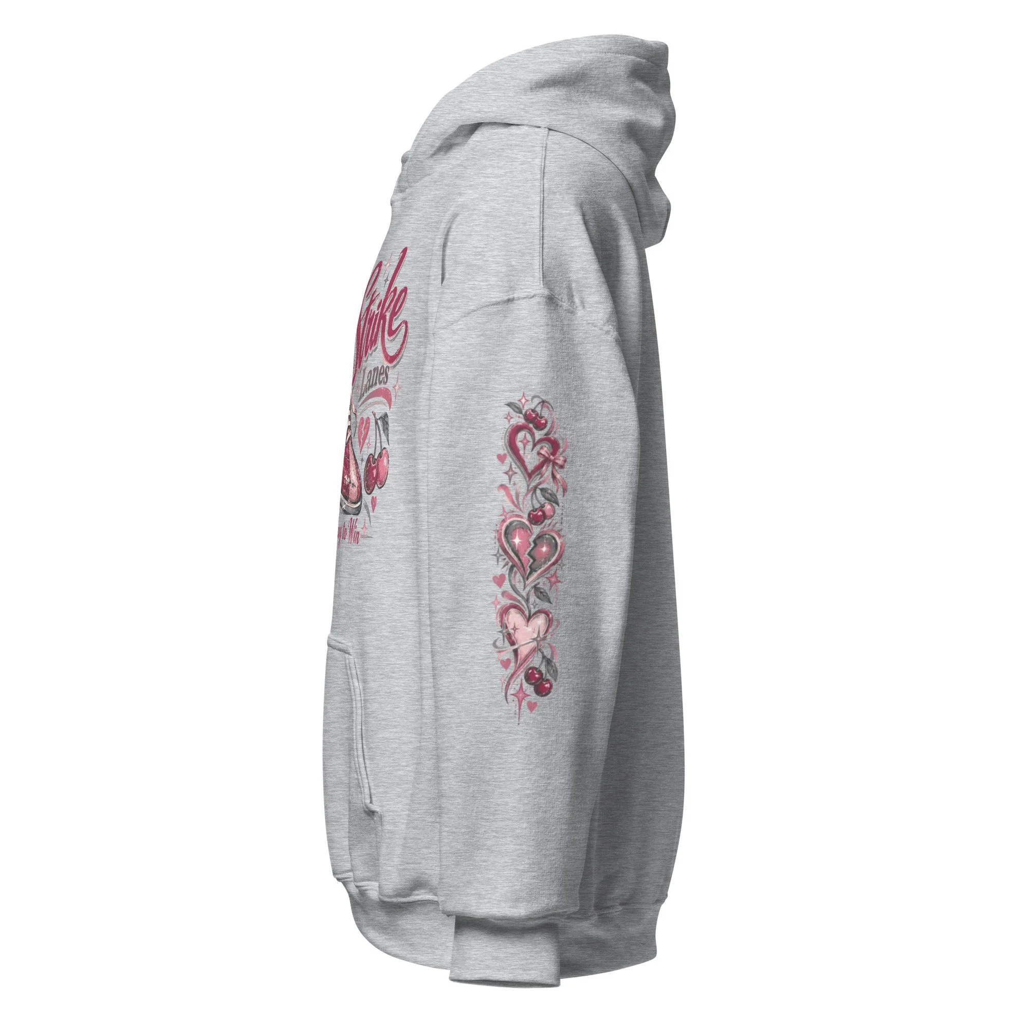 Womens bowling shoe sweatshirt
