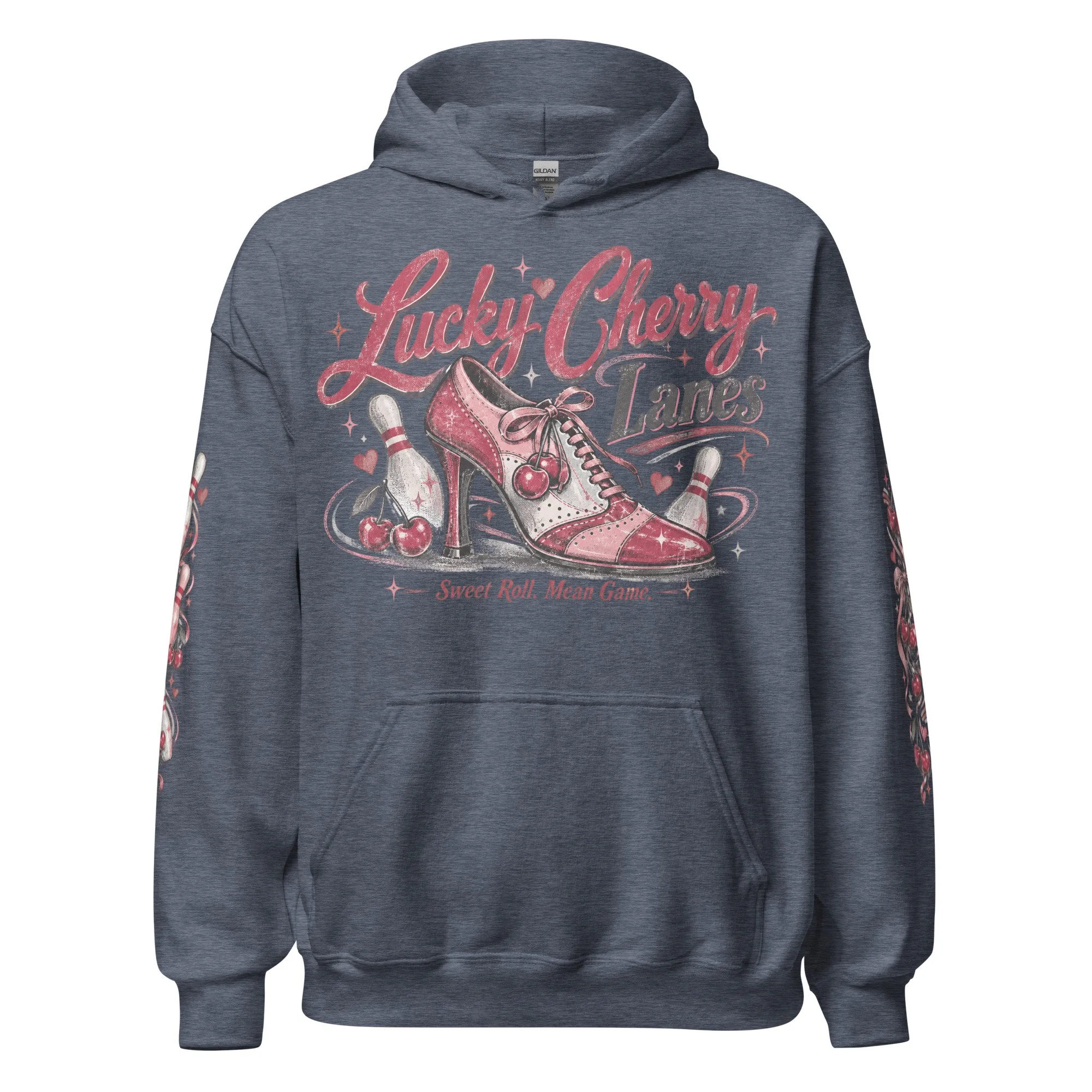womens ash graphic hoodie