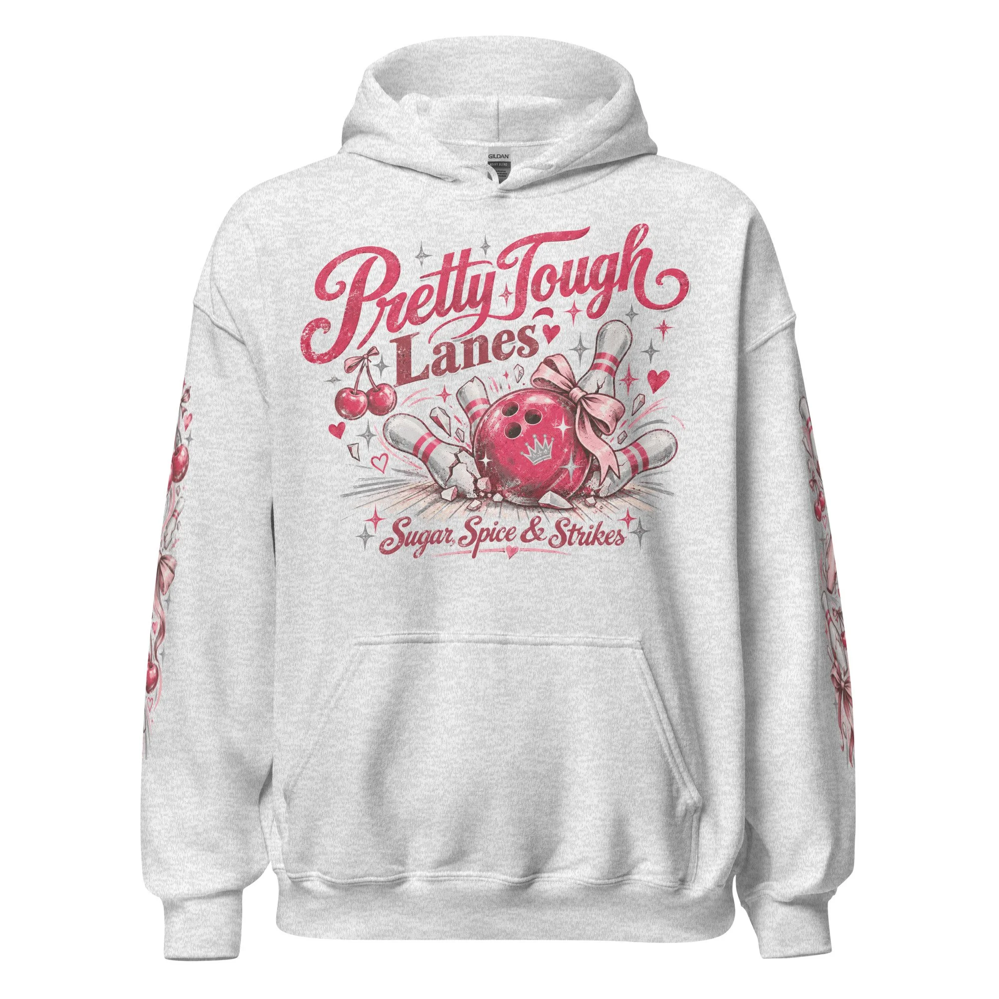 Cute women's bowling sweatshirt
