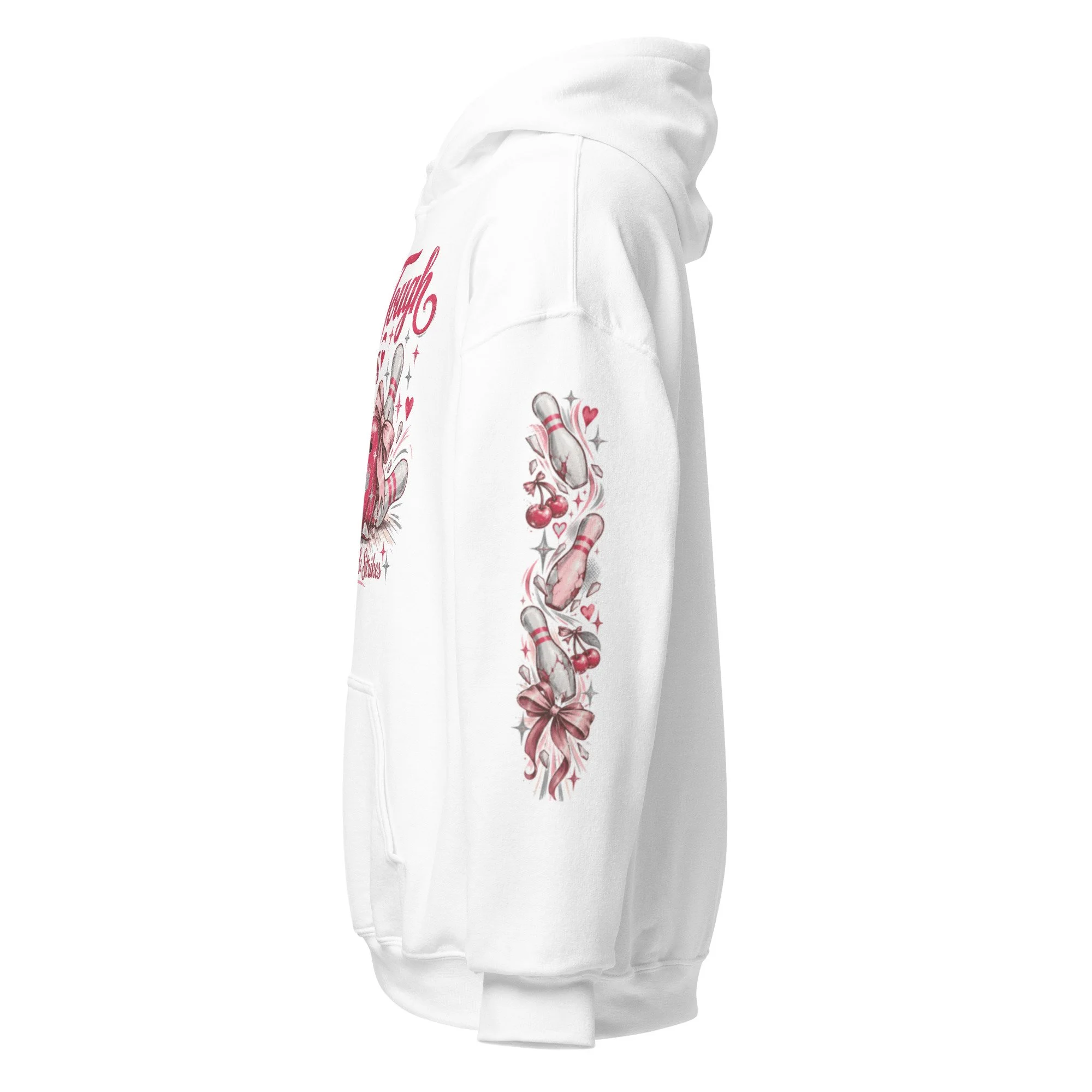 Women's bowling pin hoodie