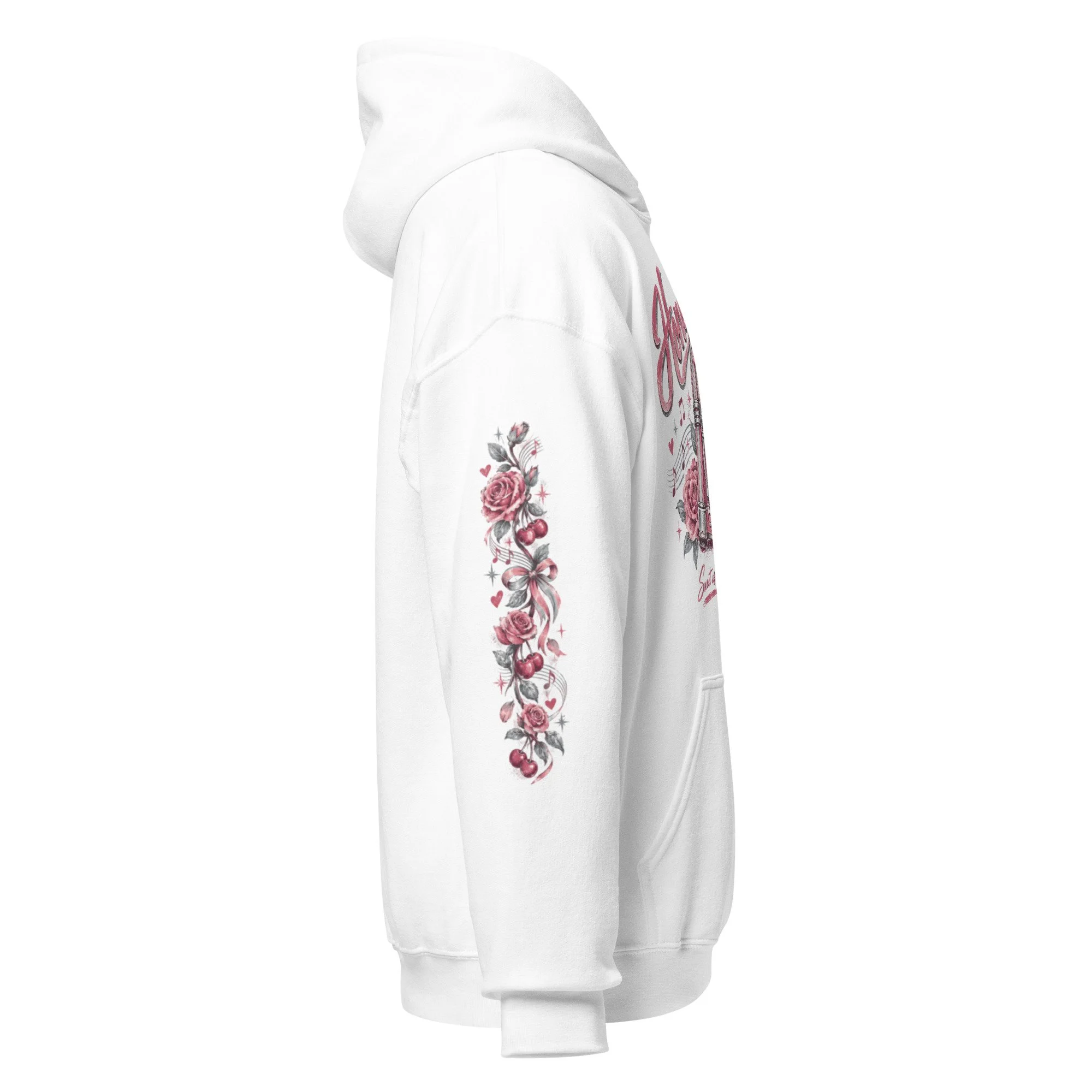 Jukebox and roses sweatshirt