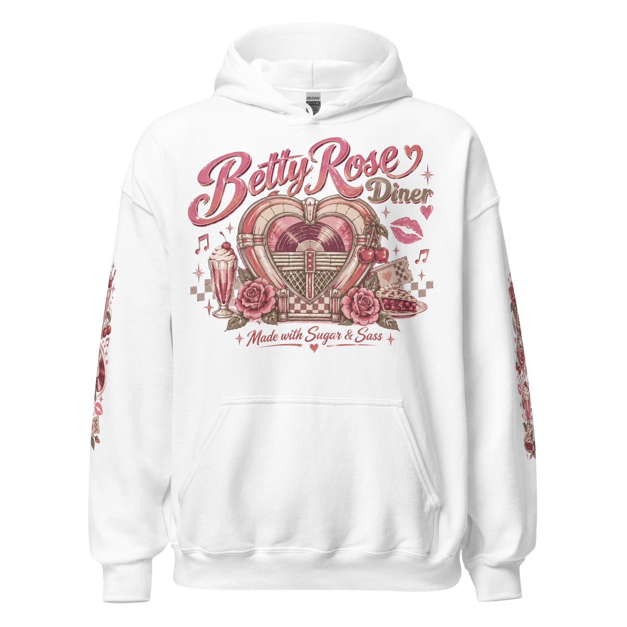 Retro milkshake hoodie