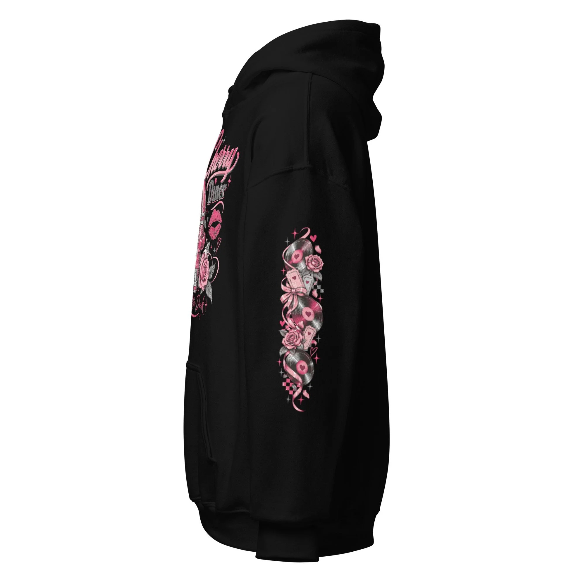 Women's music graphic hoodie