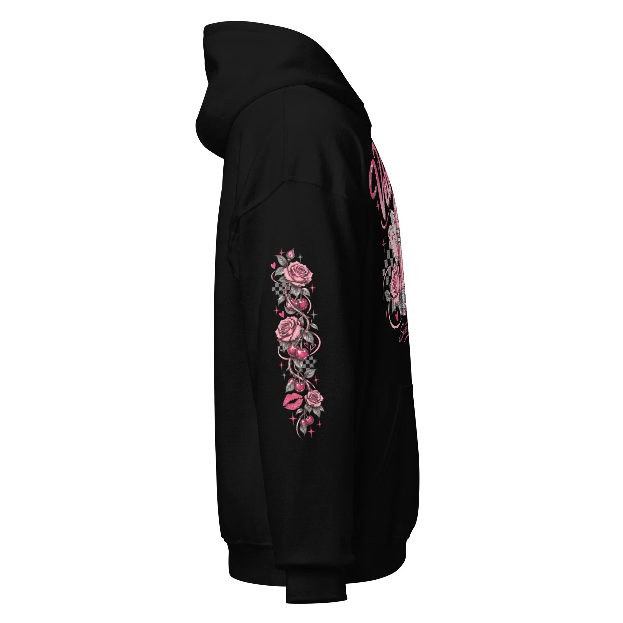 Rockabilly graphic hoodie