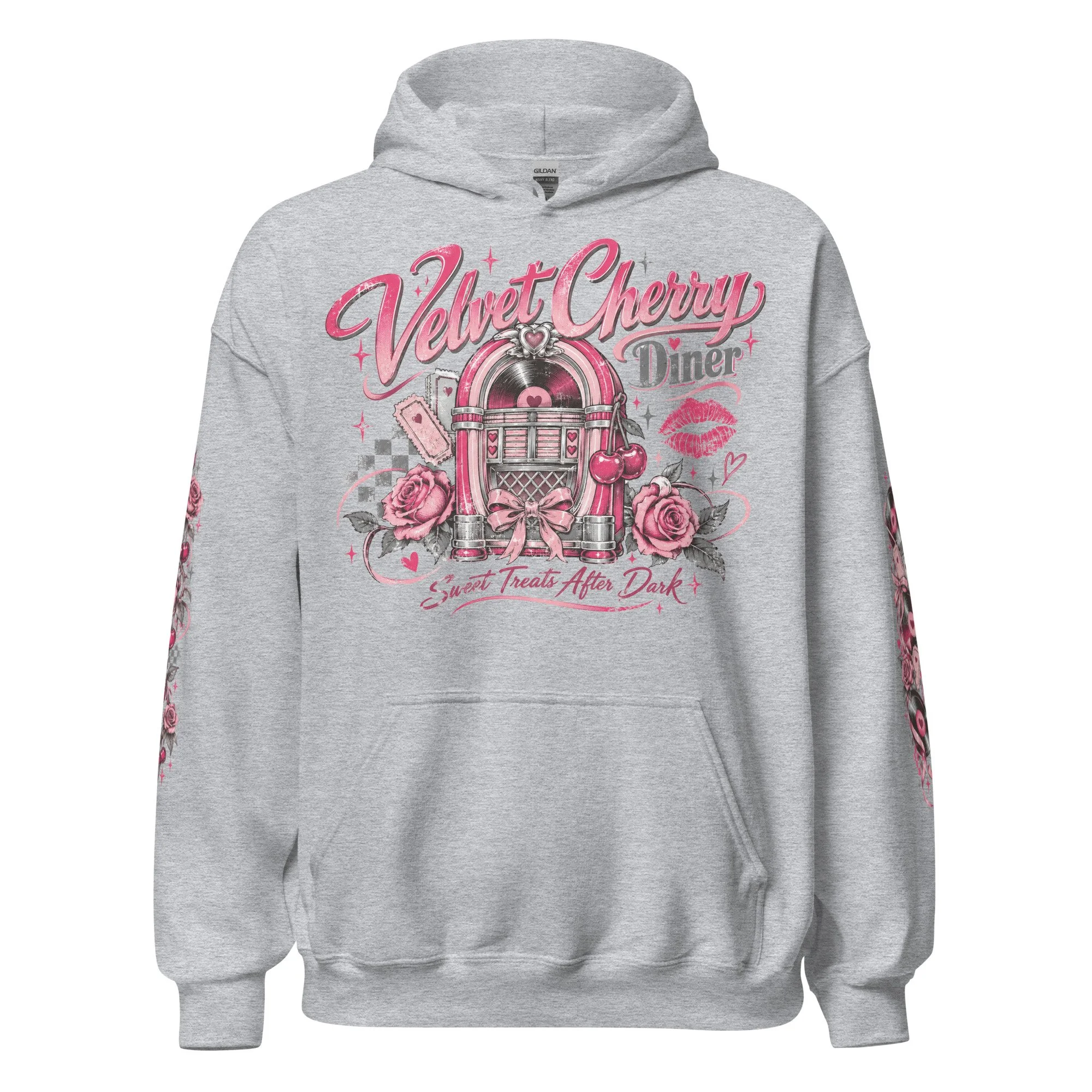 1950s diner hoodie