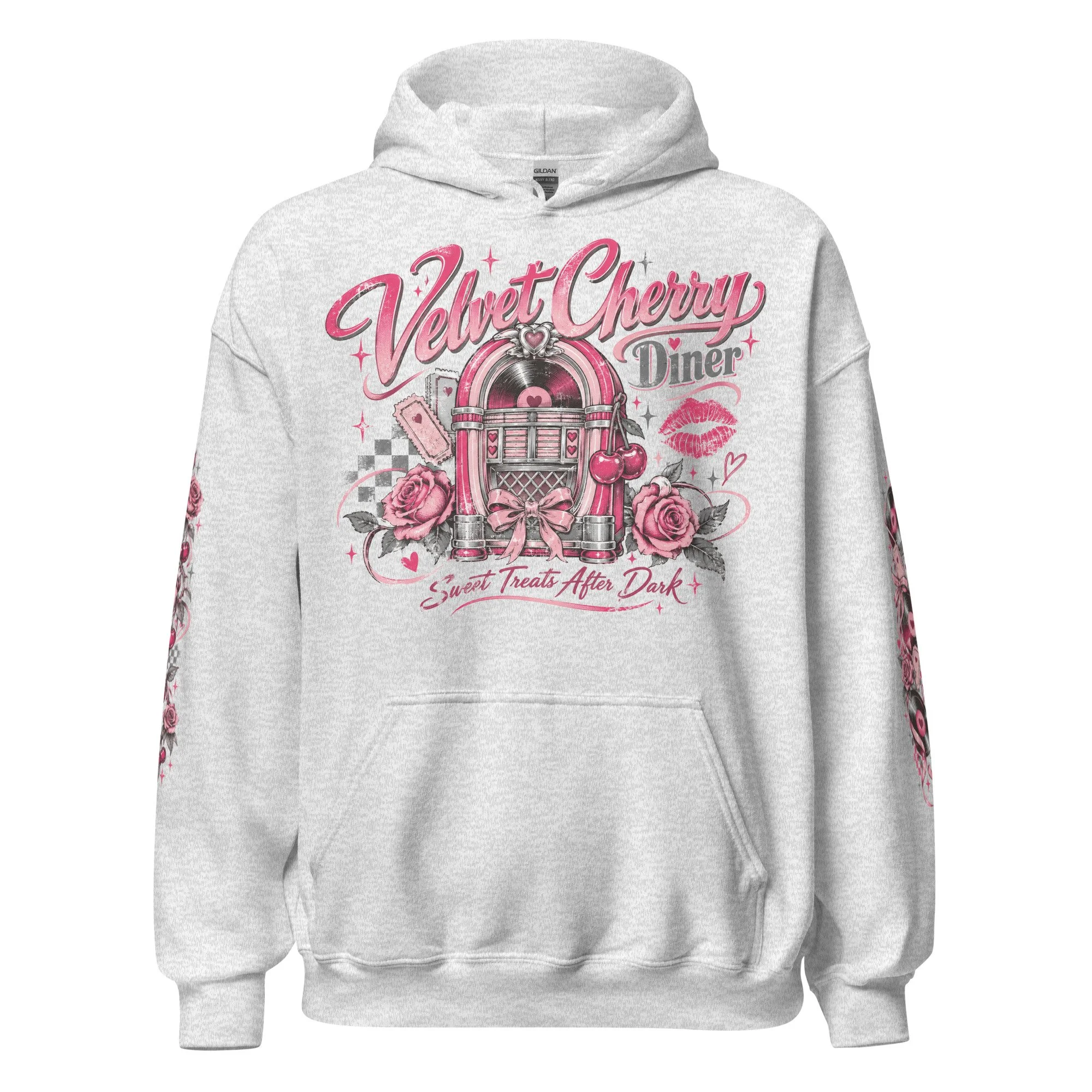 Vinyl record sleeve hoodie