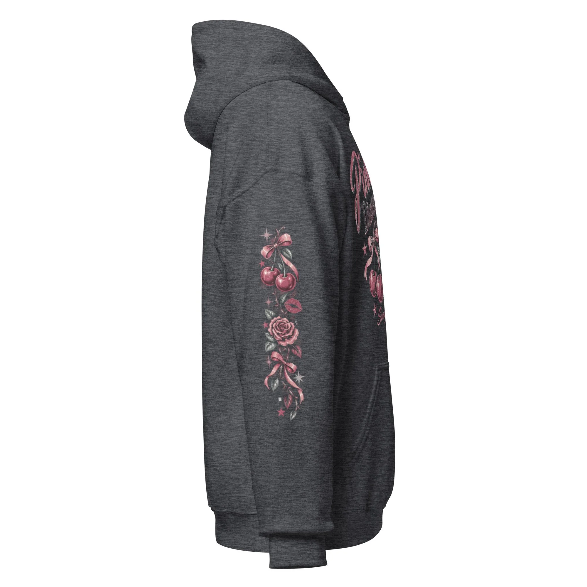 Retro music graphic hoodie