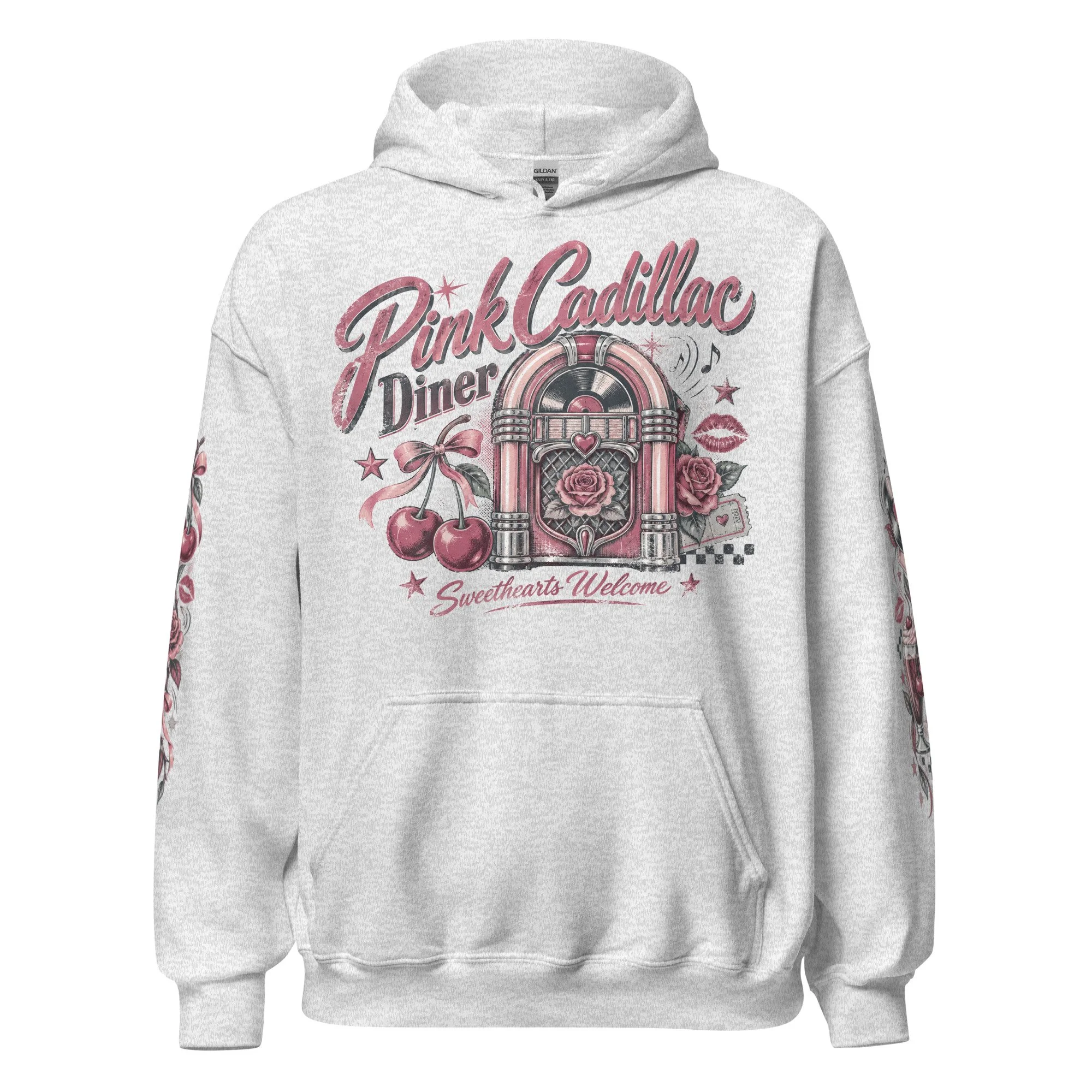 Vintage record graphic sweatshirt