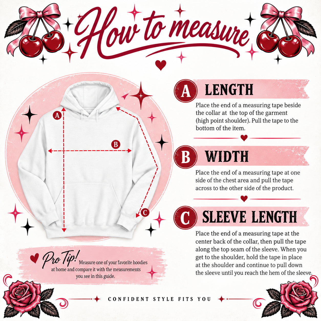 Pinup cherry sweatshirt