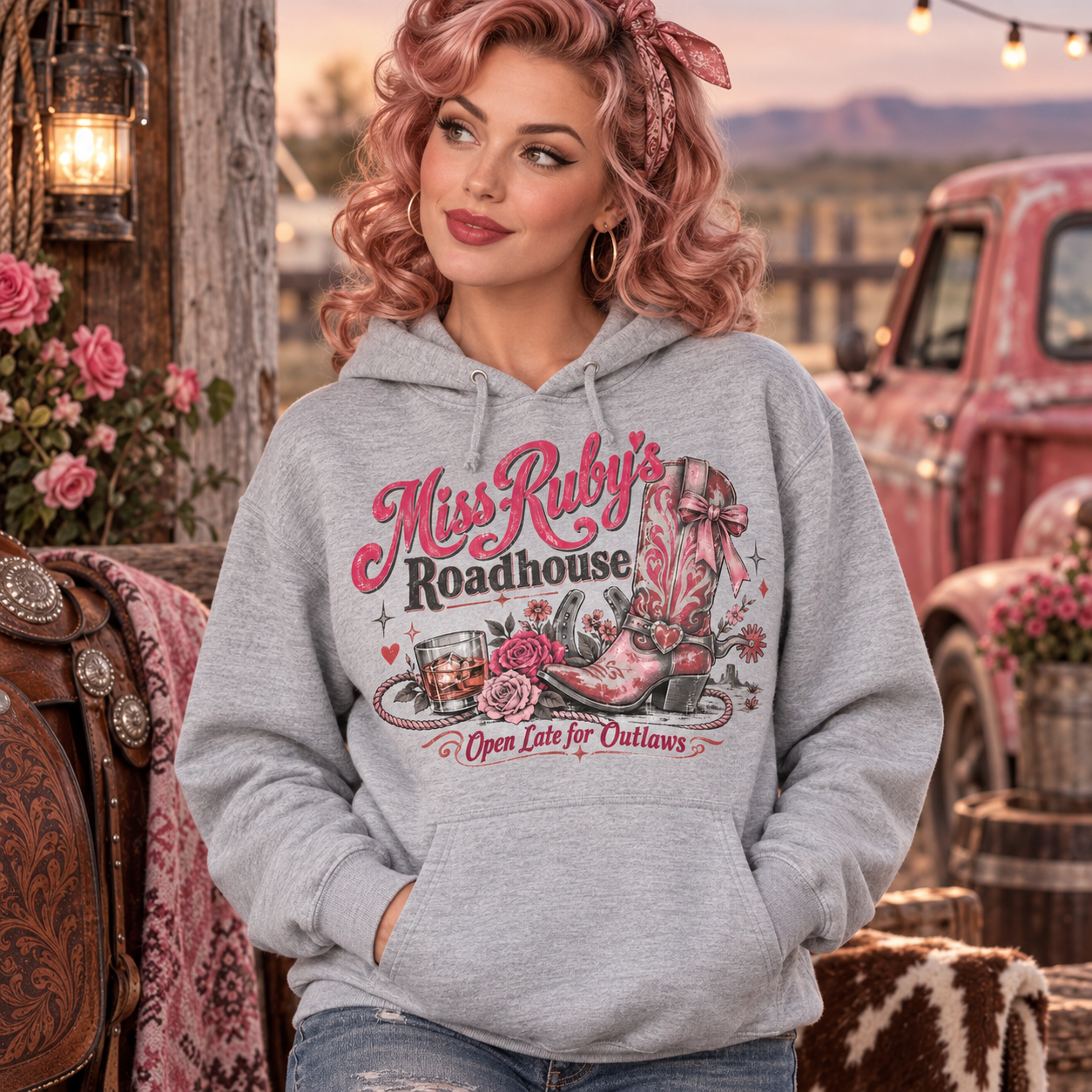 Cowgirl sweatshirt