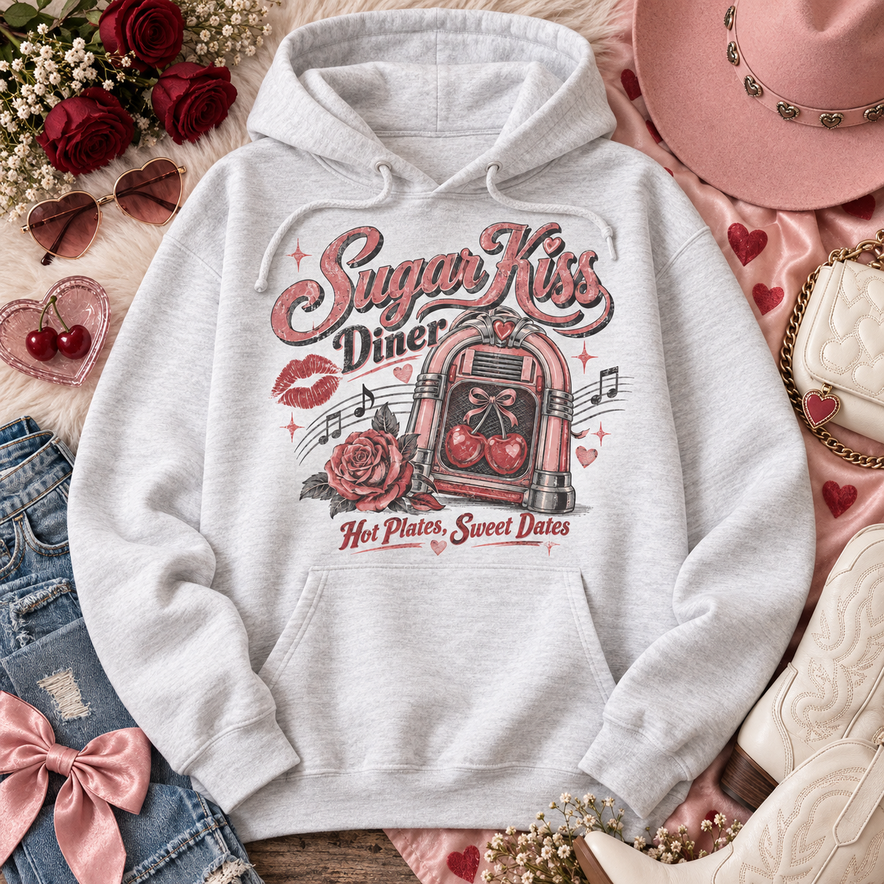Cherry graphic sweatshirt