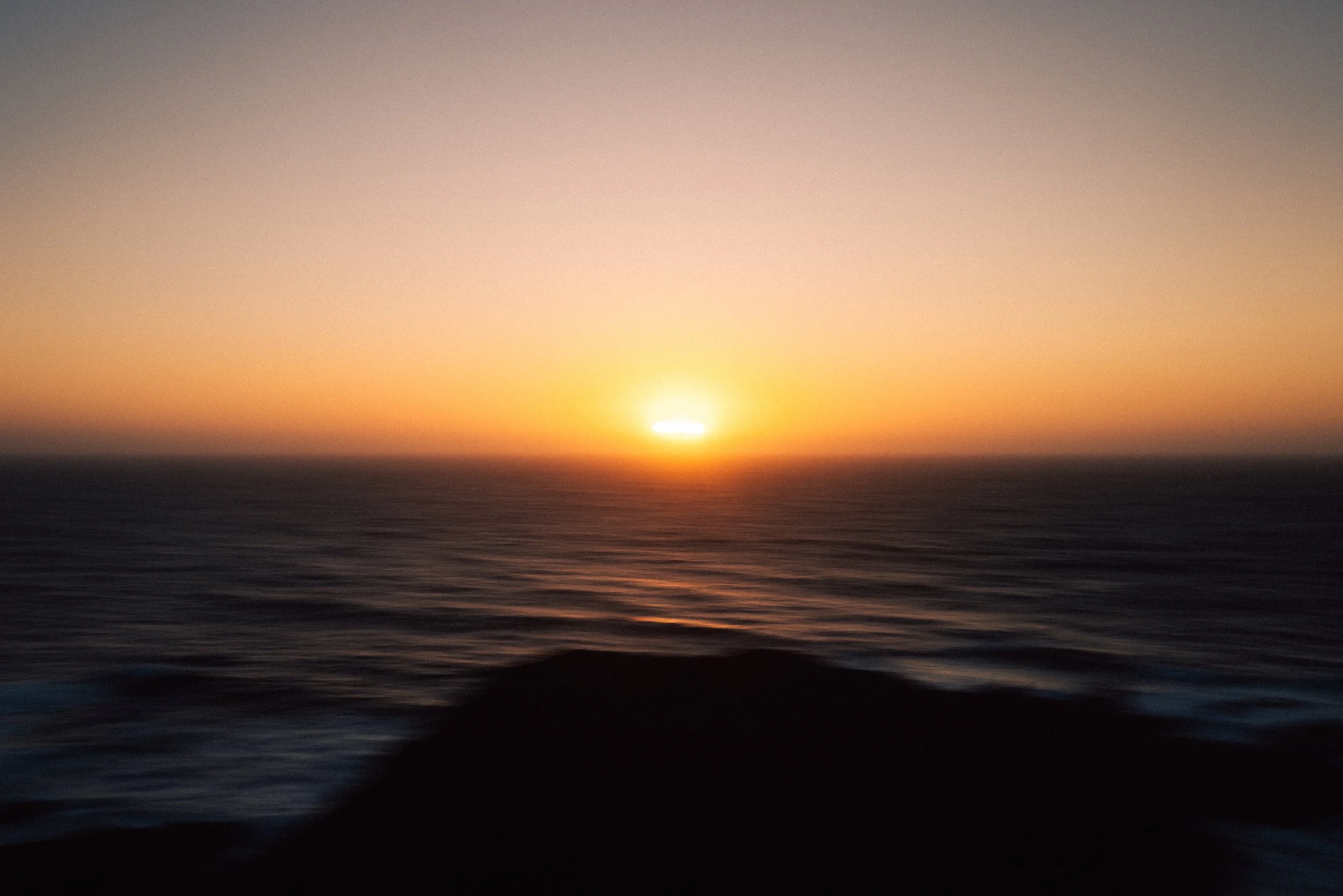 Sonnenuntergang an der Algarve