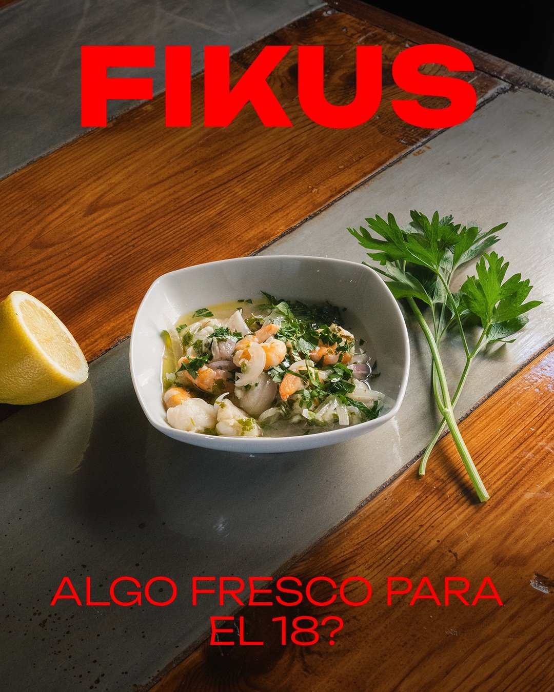 A&uacute;n hace demasiada calor como para no necesitar ceviche.

Tenemos de gamba y corvina y de cochayuyo! :)

Retiro directo en local o env&iacute;o a domicilio.
Compras sobre 50 &euro;: env&iacute;o gratuito.

Pedidos: Lunes a viernes de 10:00-15: