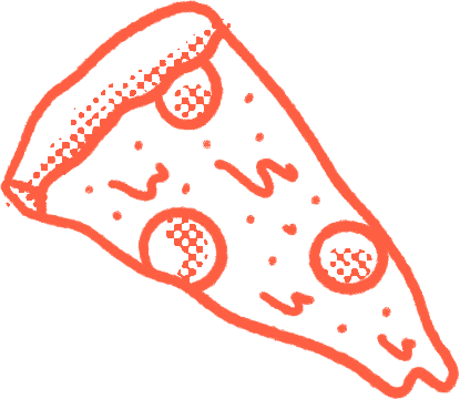 A slice of pepperoni pizza with cheese and pepperoni toppings.
