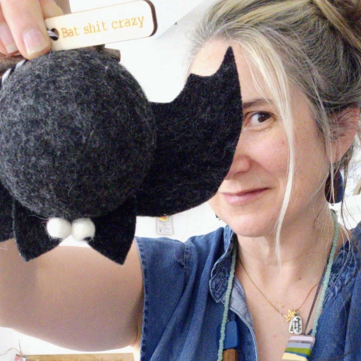 Wet Felt your own Halloween Bat