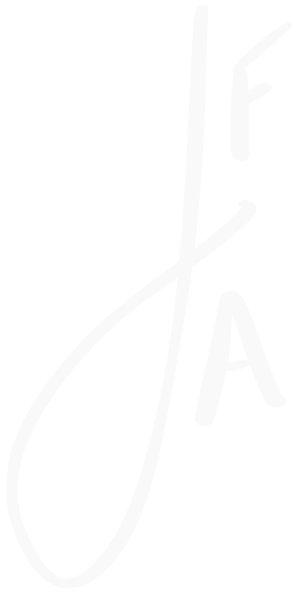 The word 'JFK' written in white cursive script on a black background.