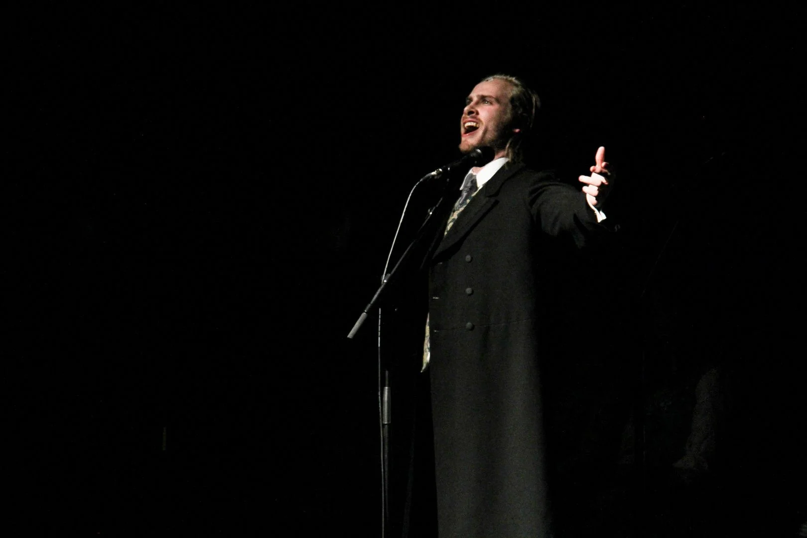 Marcus Kitchen as Valjean in "Les Misérables"