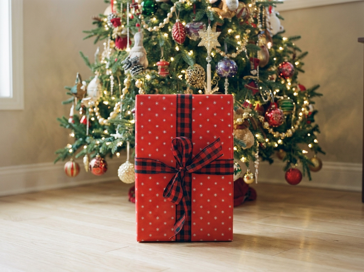 Buffalo Plaid wrapping