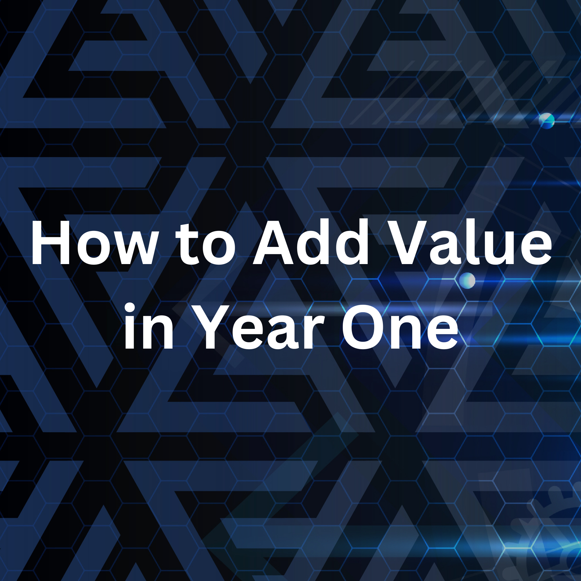 Year 1 on the Buy-Side: 6 Pieces of Advice