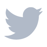 Twitter logo with a blue bird silhouette