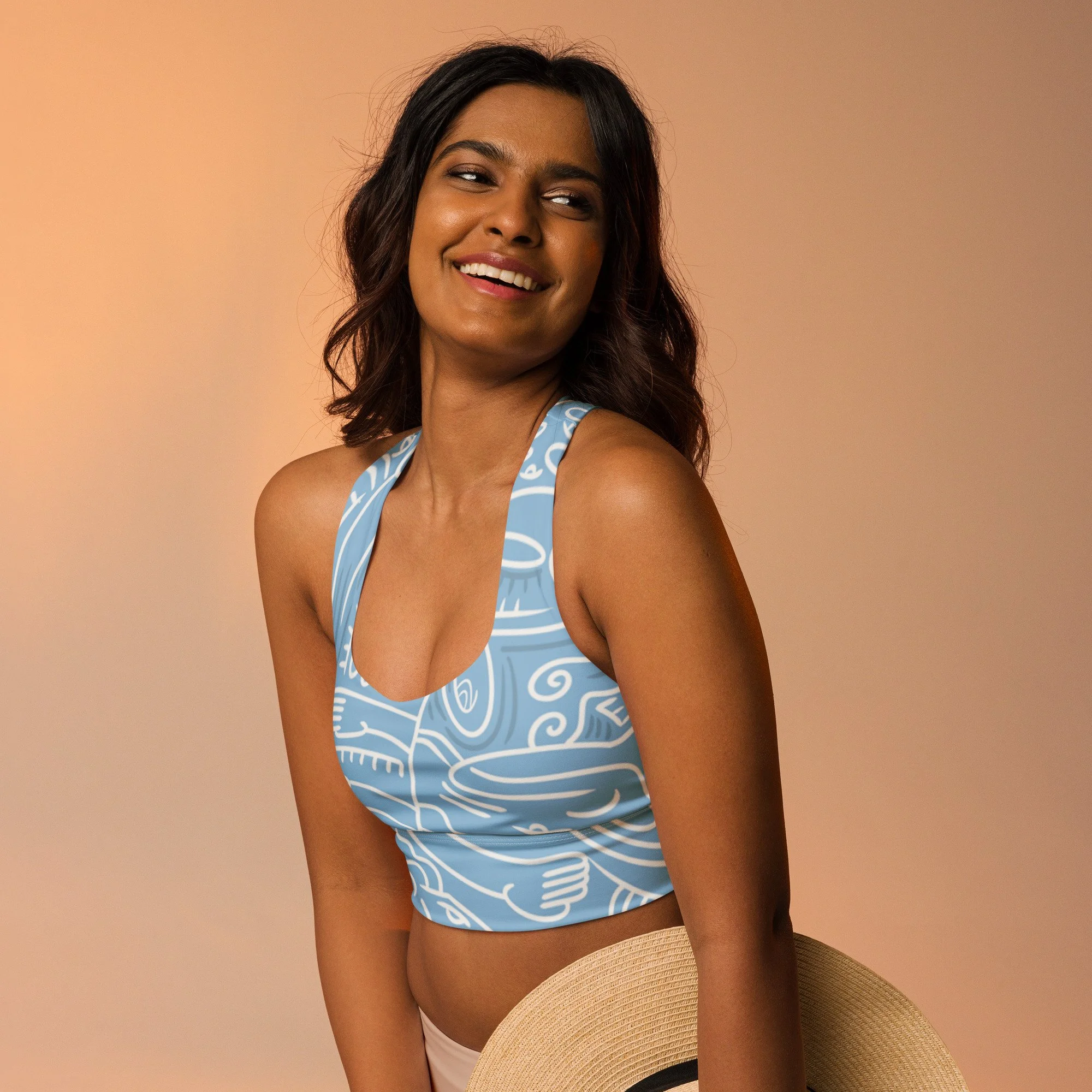 ONLY JOY NUUDLE Sports Bra