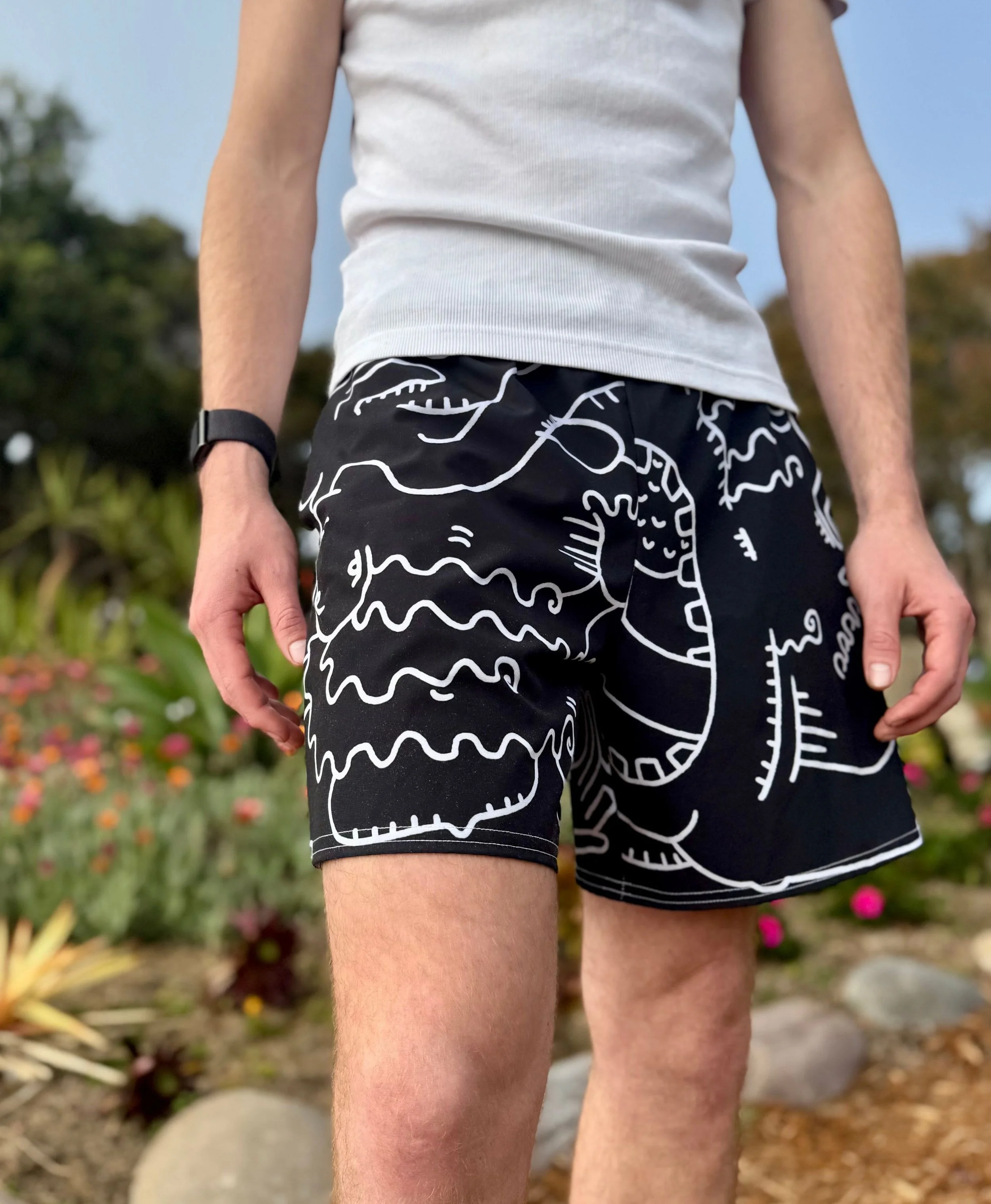 FLOW NUUDLE Athletic Shorts